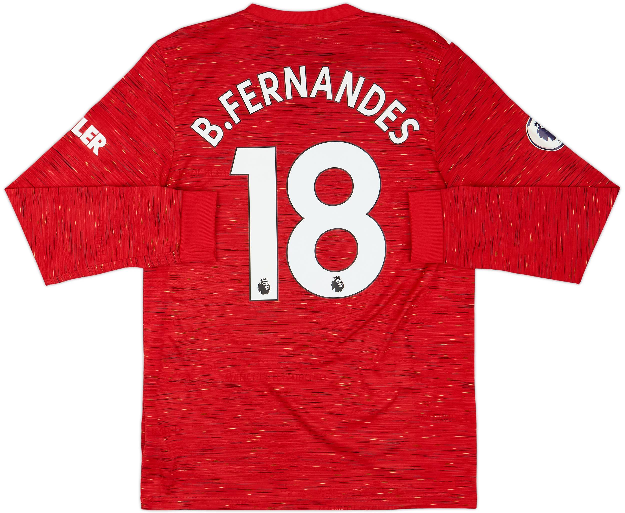 ウェア Manchester United B. Fernandes manchester-united-adidas-away-