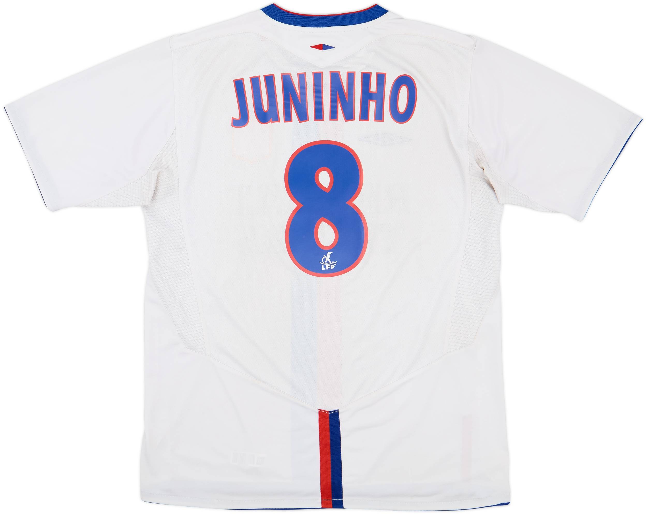 2004-05 Lyon Home Shirt Juninho #8 - 8/10 - (L)