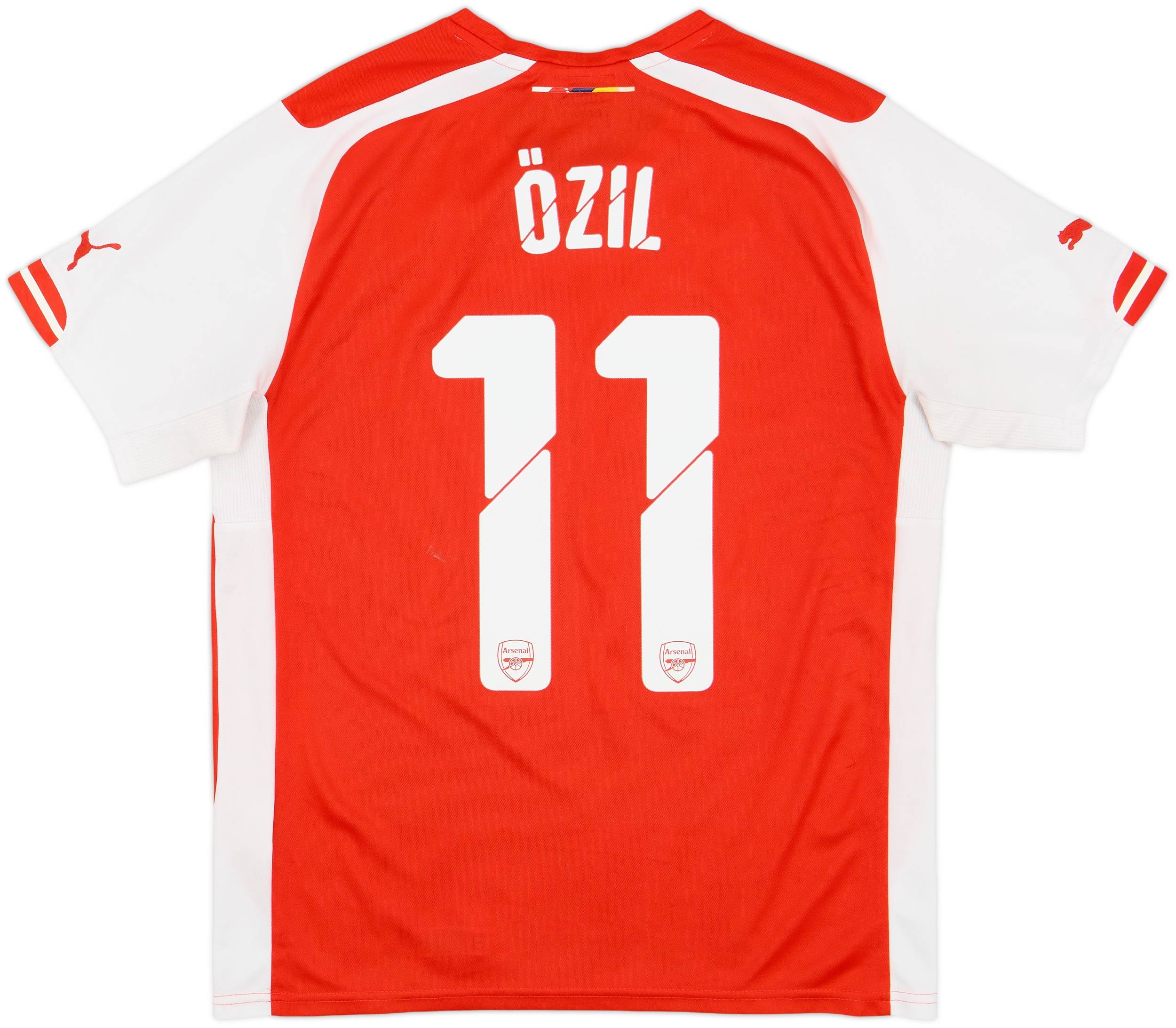 2014-15 Arsenal Home Shirt Ozil #11 - 8/10 - (M)