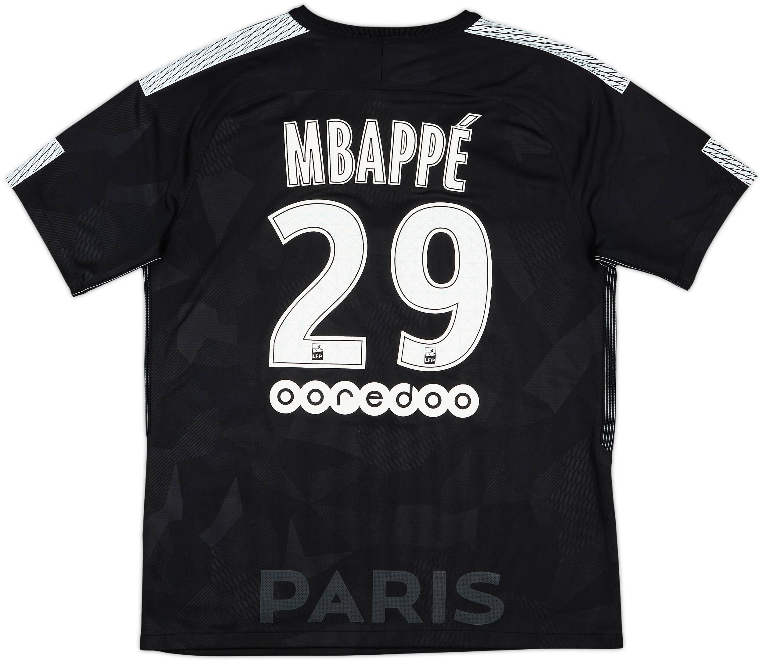2017-18 Paris Saint-Germain Third Shirt Mbappe #29 - 7/10 - (L)