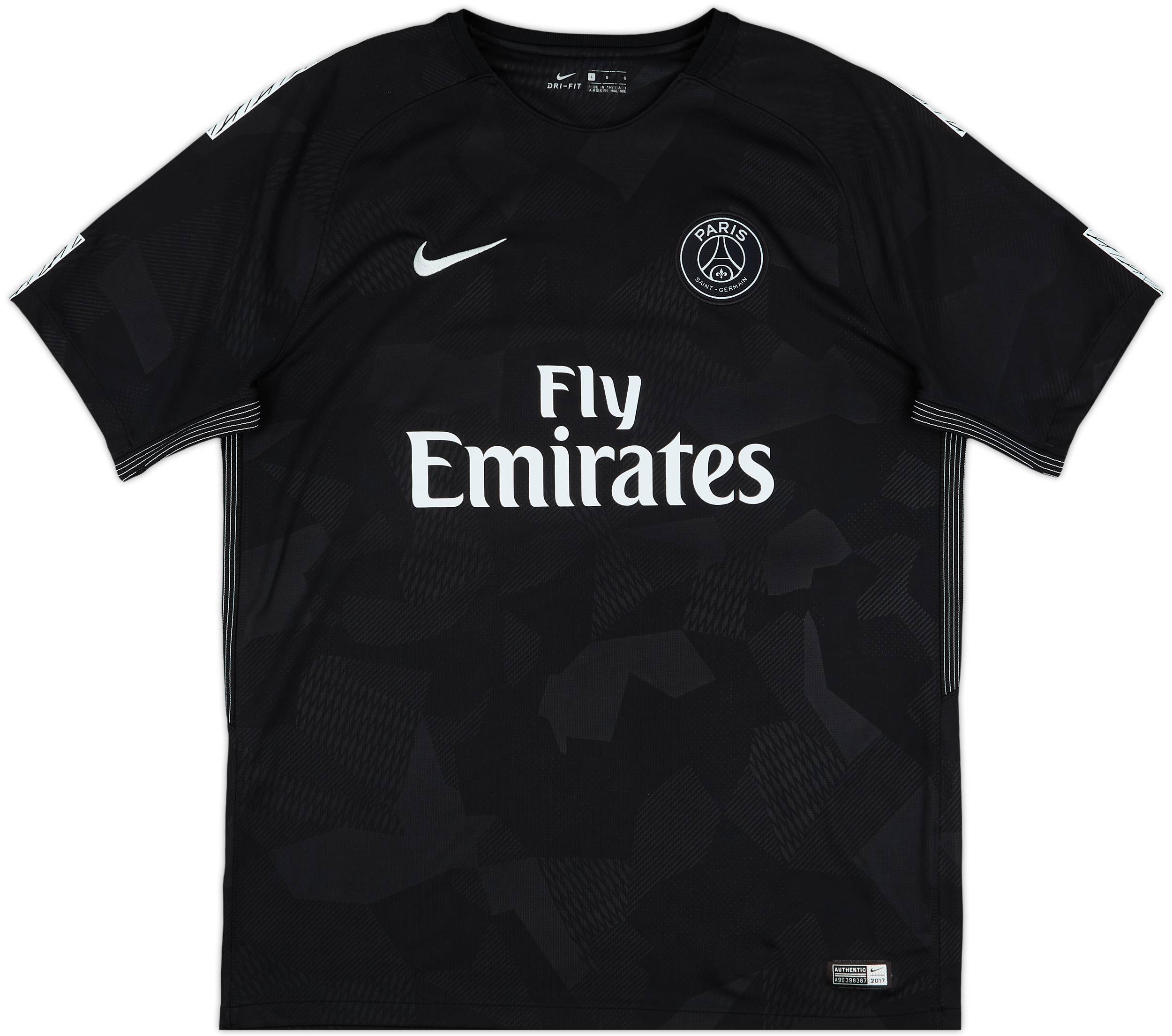 2017-18 Paris Saint-Germain Third Shirt Mbappe #29 - 7/10 - (L)