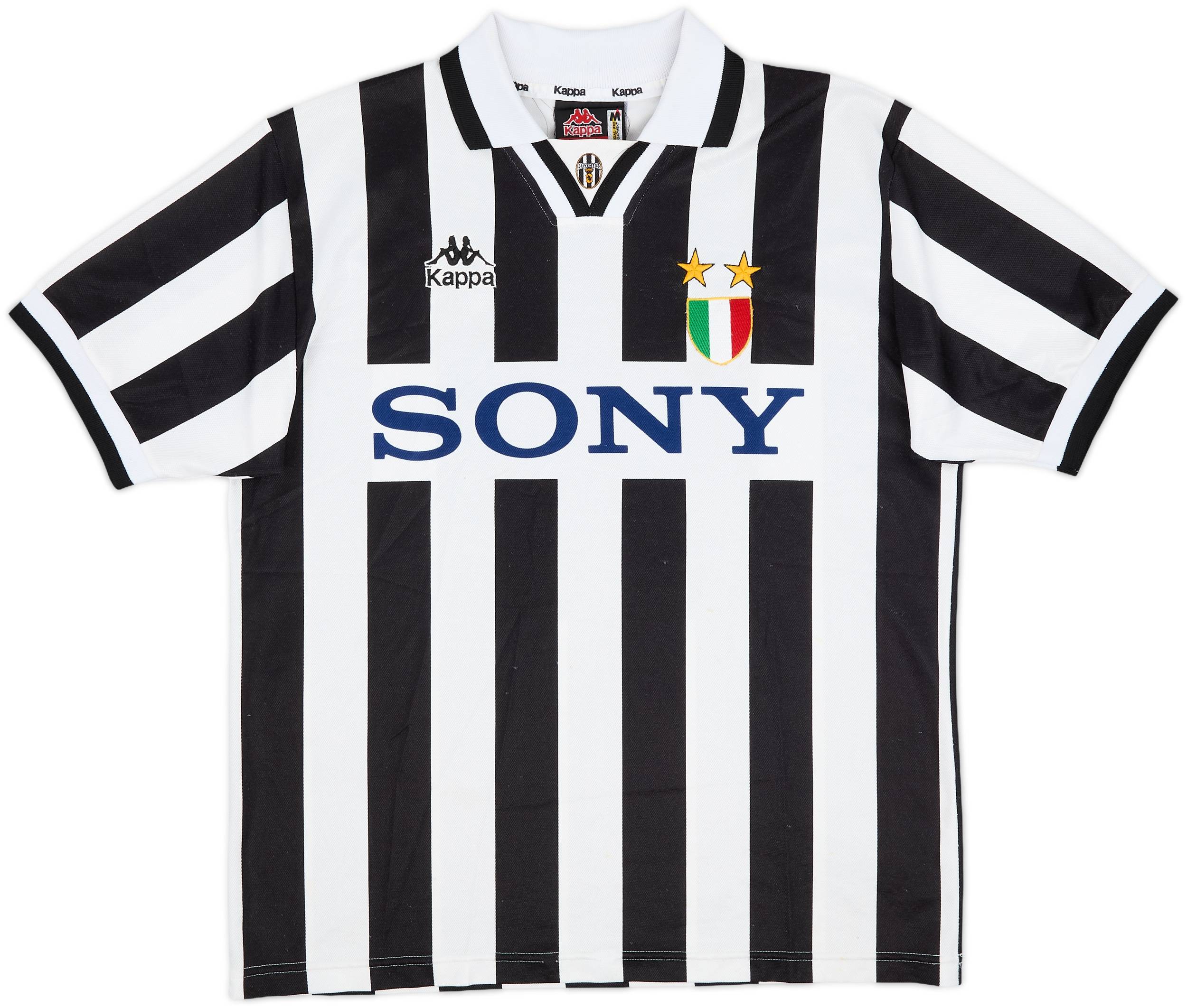 Kappa Juventus シャツ 1995-97 Juventus Home Shirt - 5/10 - (M)