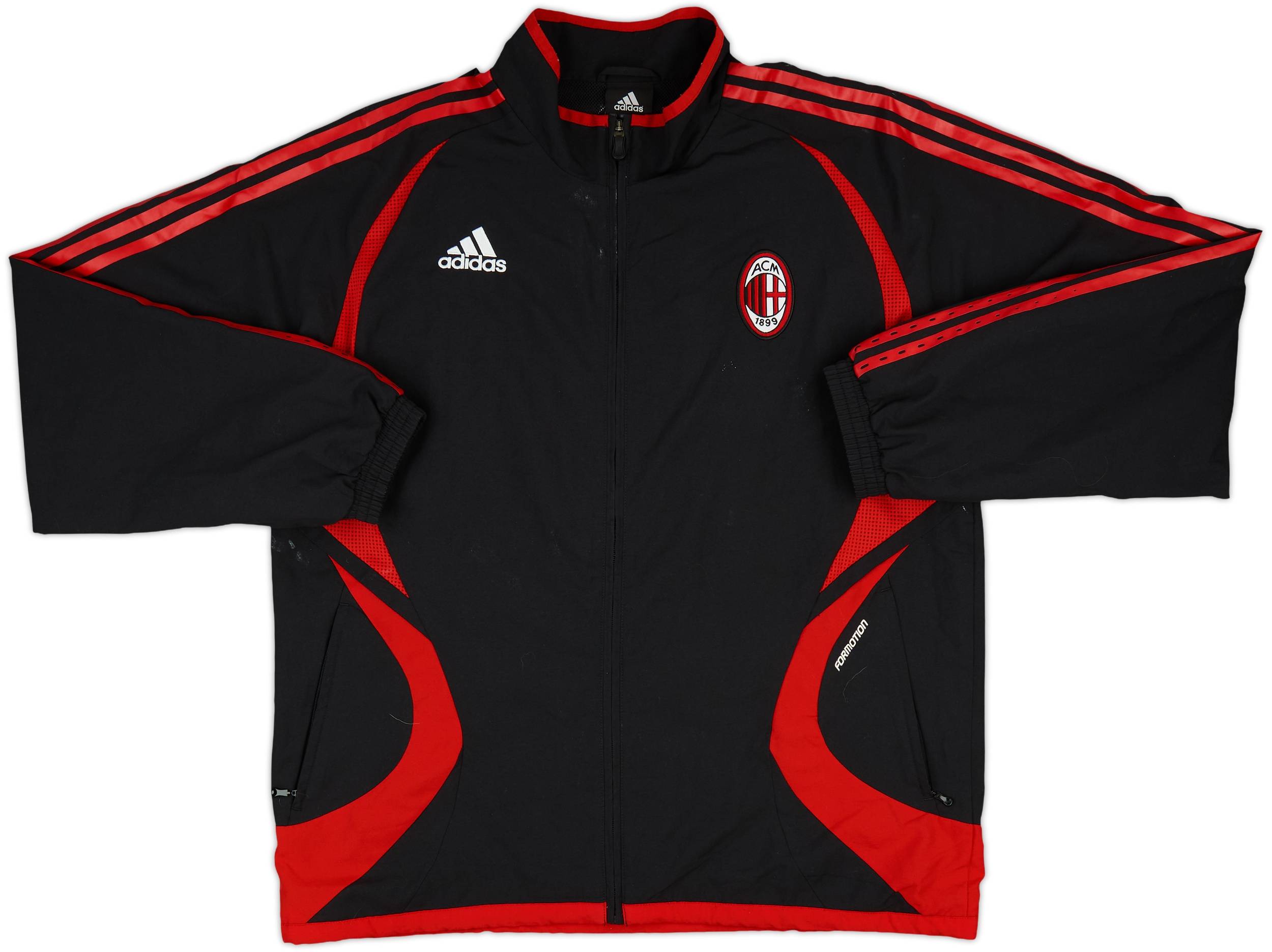 2006-07 AC Milan adidas Track Jacket - 4/10 - (L)