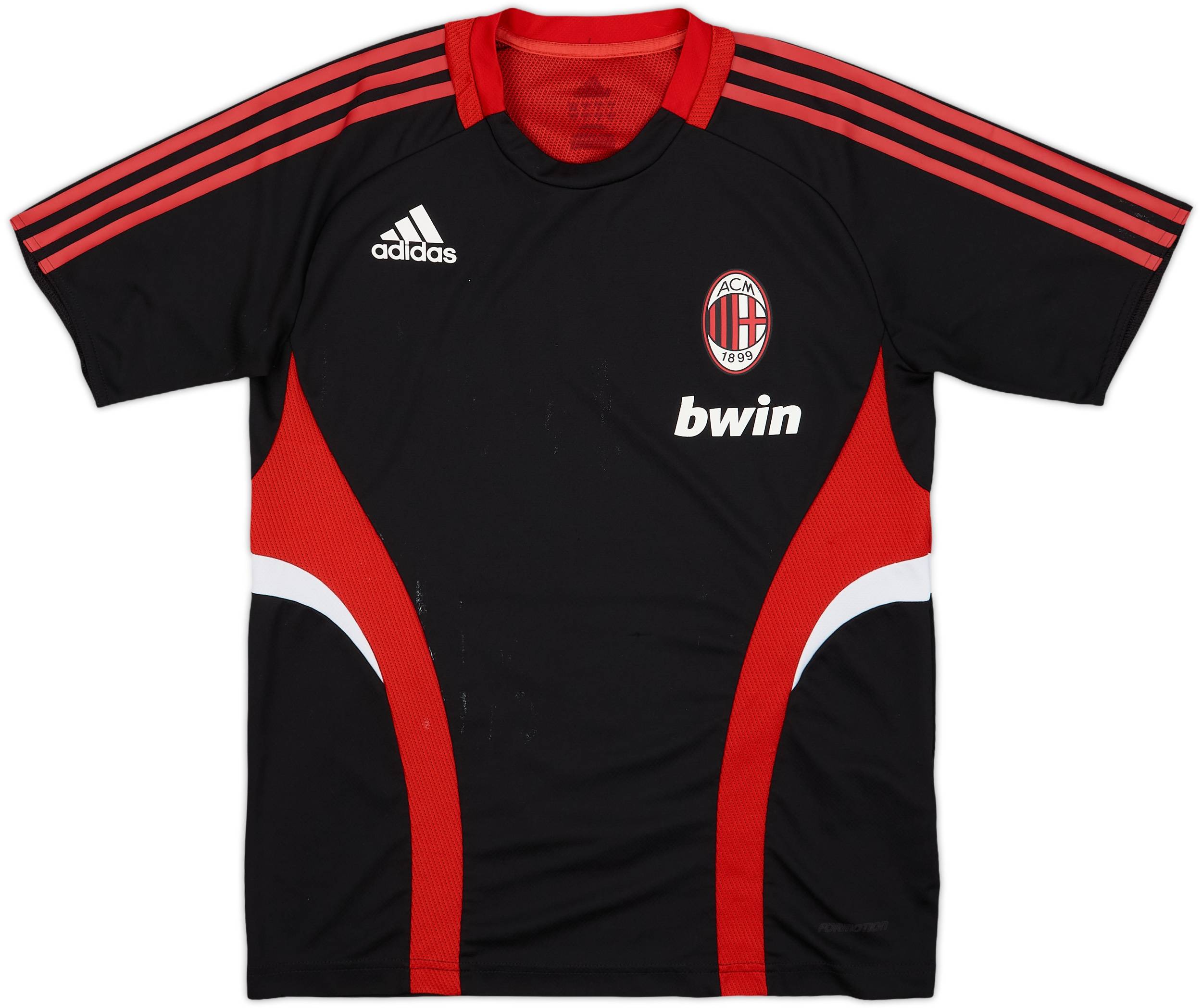 ウェア 2008/09 AC Milan Training jersey adidas 2008-09 AC Milan adidas Training Shirt - 5/10 - (XS)