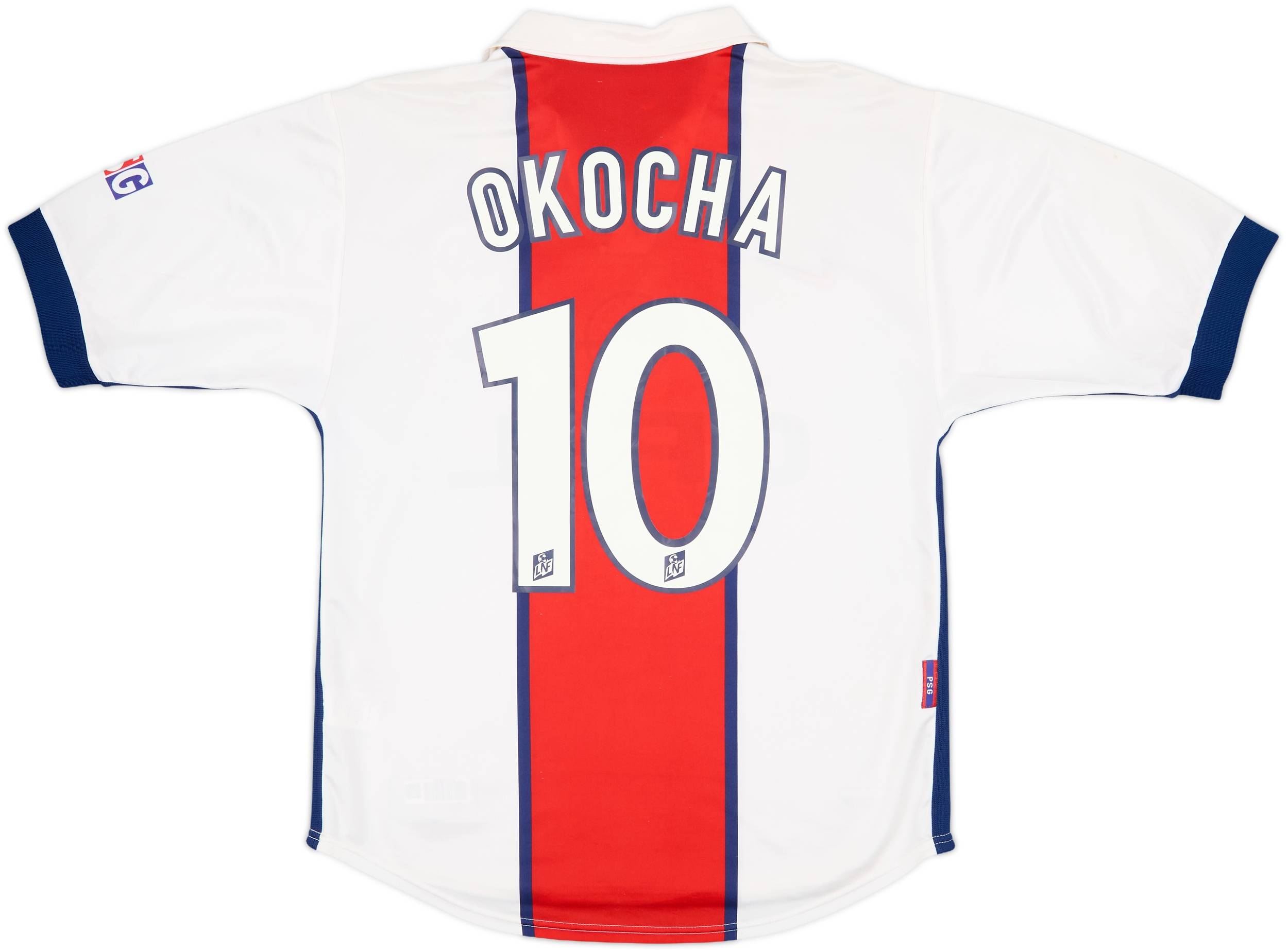 1998-99 Paris Saint-Germain Away Shirt Okocha #10 - 8/10 - (M)