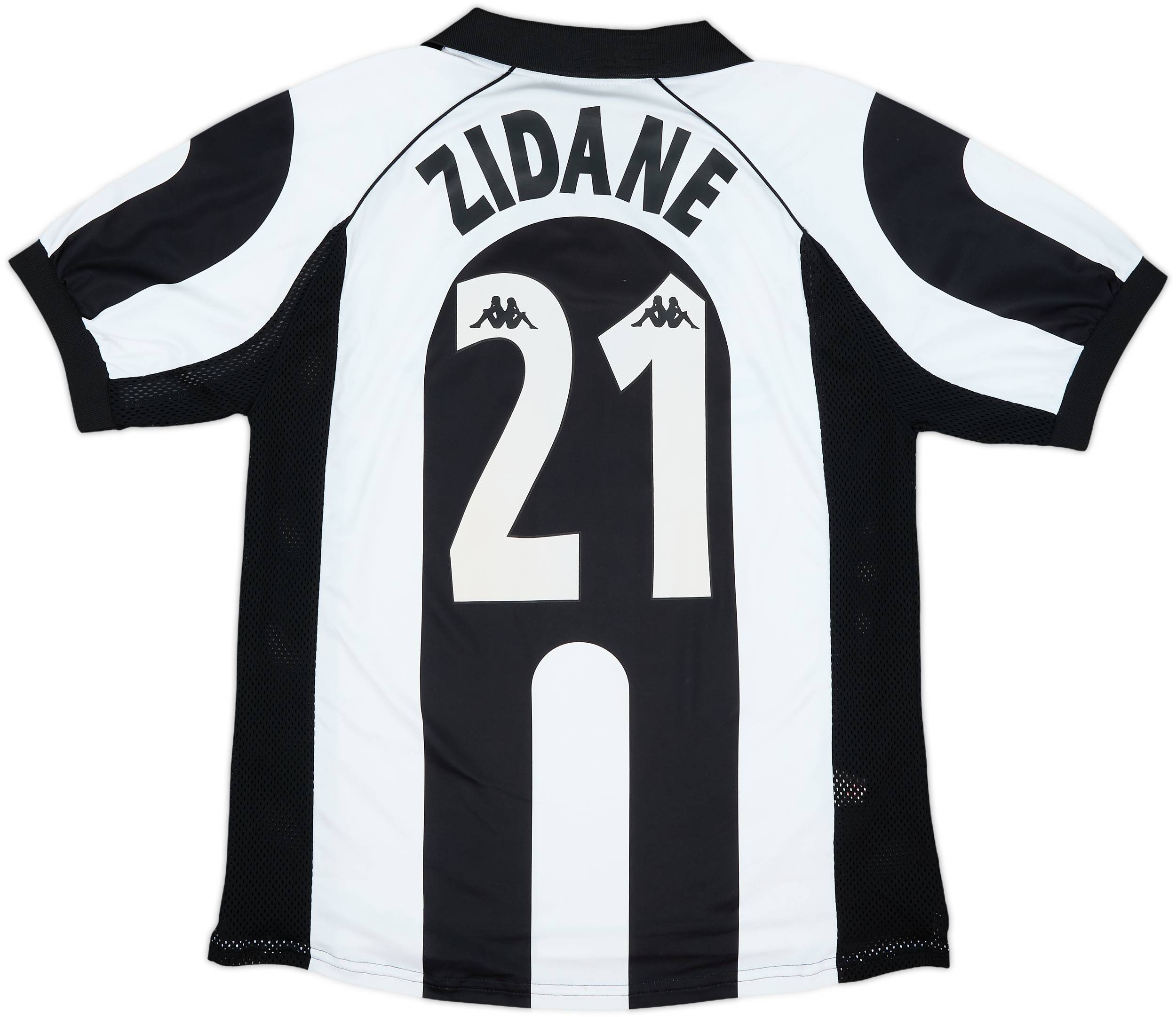 1997-98 Juventus Centenary Home Shirt Zidane #21 - 8/10 - (M) 1997-98 Juventus Centenary Home Shirt Zidane #21 - 8/10 - (M)
