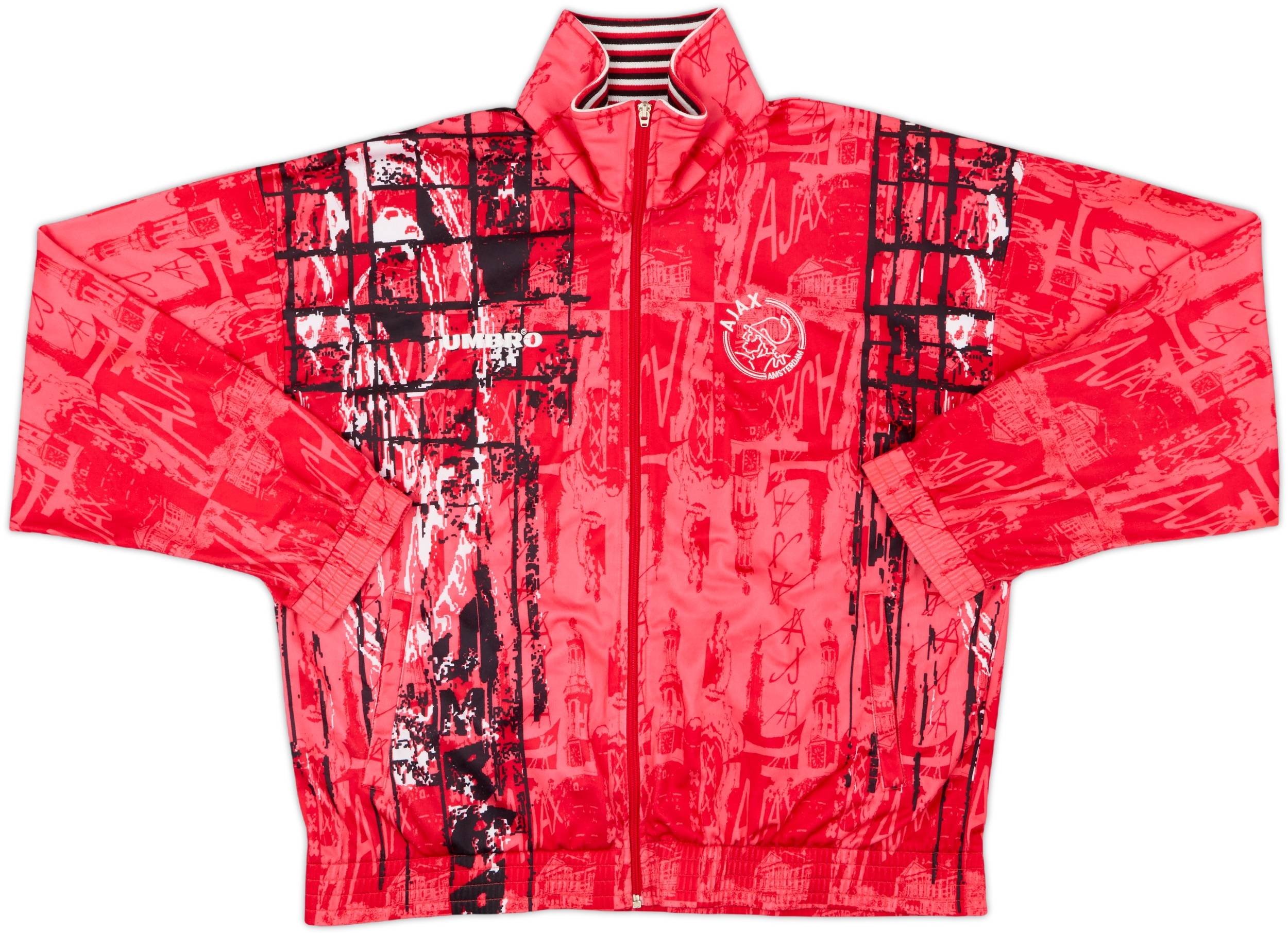 1995-96 Ajax Umbro Track Jacket - 9/10 - (L)