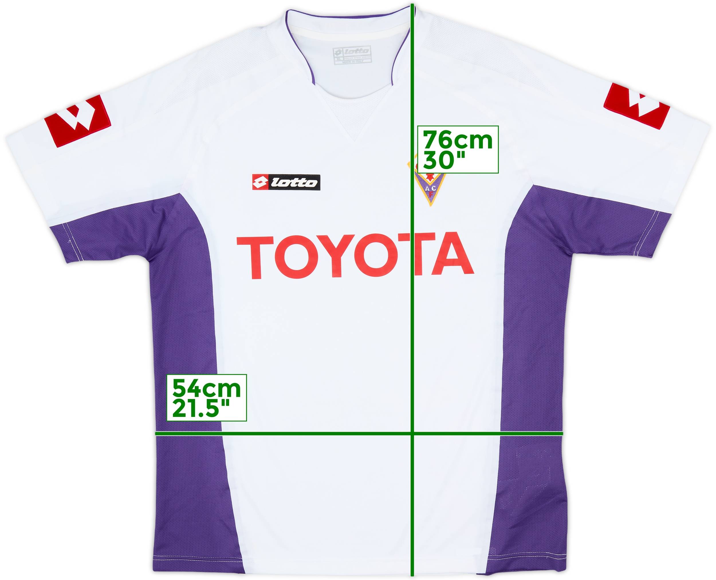 2007-08 Fiorentina Away Shirt - 8/10 - (XL)