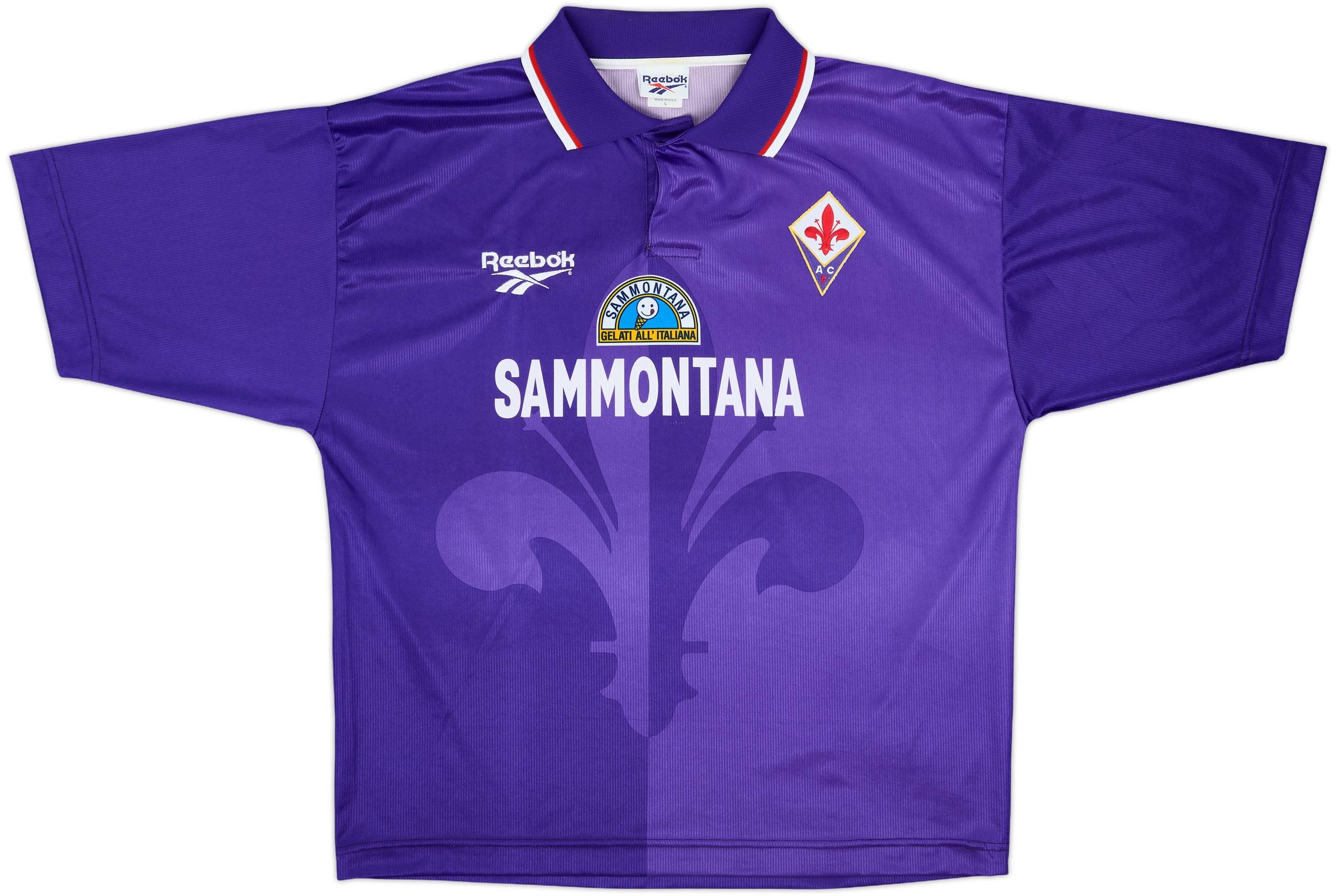 1995-96 Fiorentina Home Shirt - 9/10 - (L)