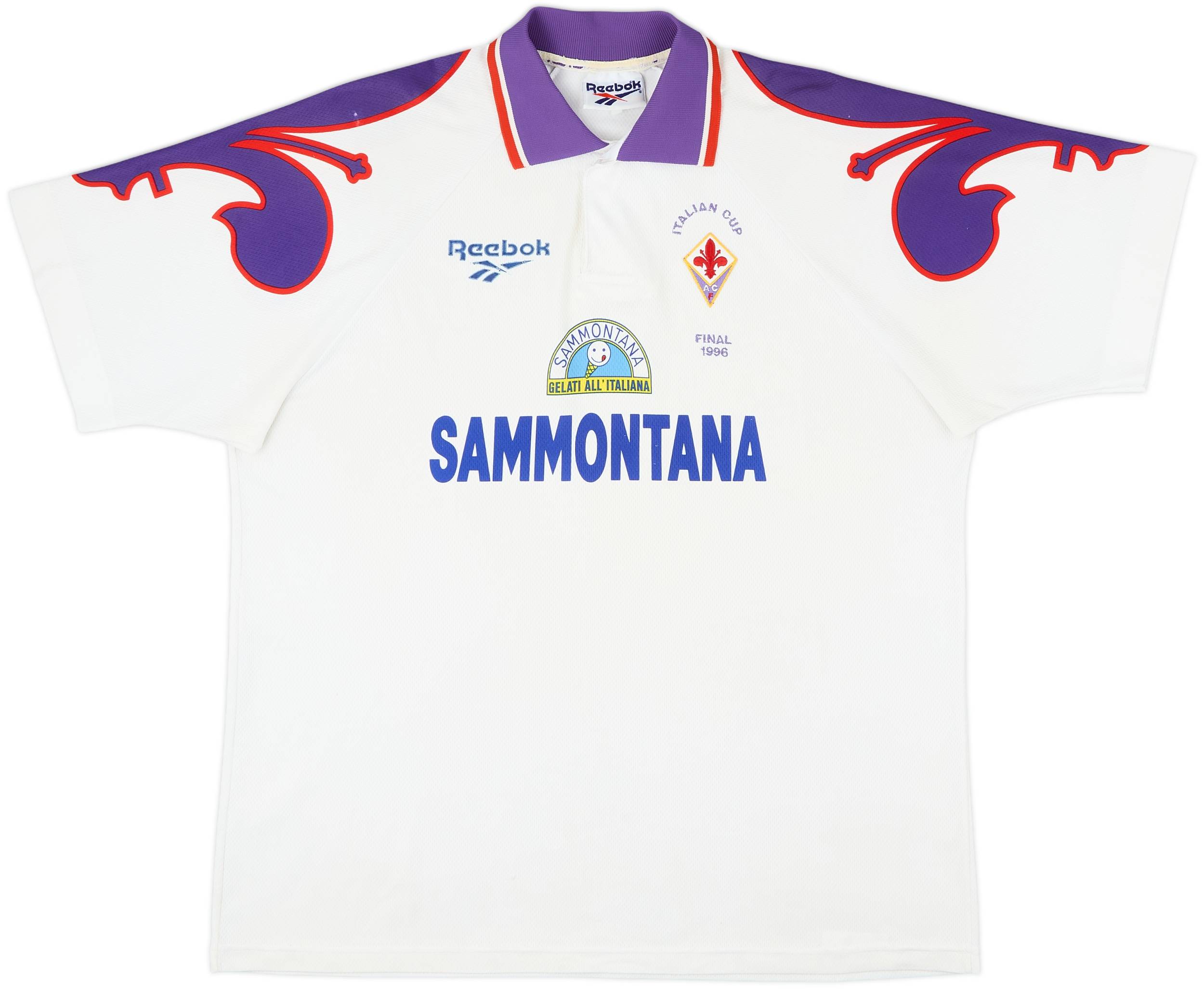 1995-96 Fiorentina Away Shirt - 8/10 - (XL)