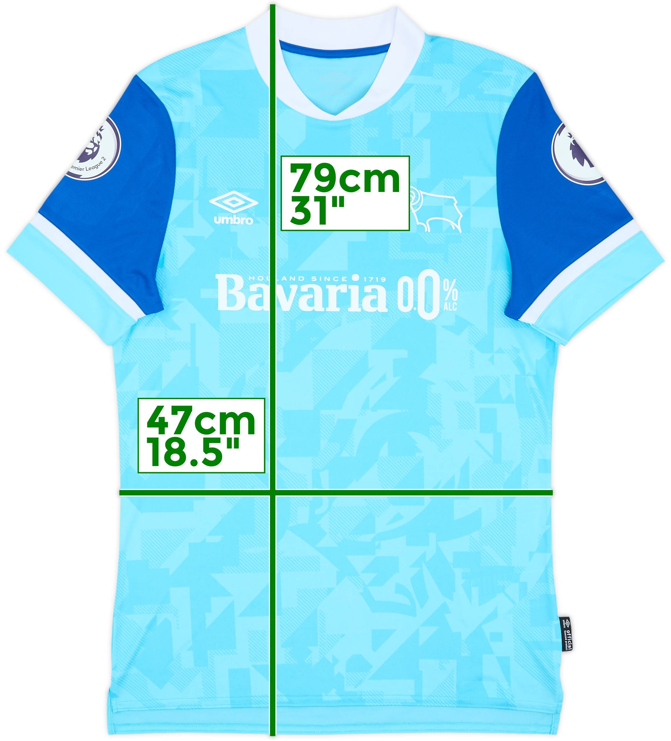 2021-22 Derby County Youth Issue Away Shirt - 8/10 - (M)