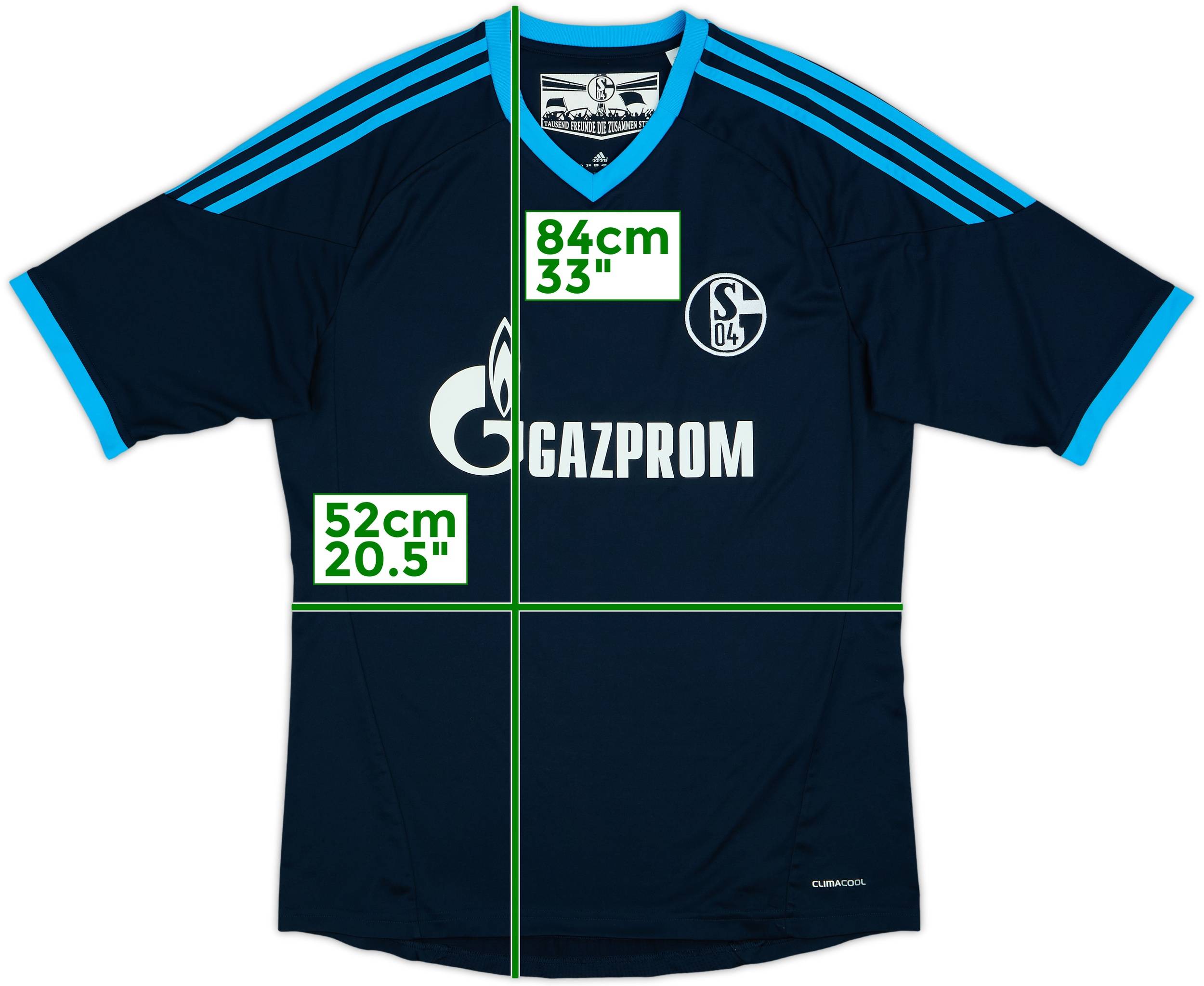 ウェア Schalke 04 2010 2011 away Schalke 04 Away Shirt