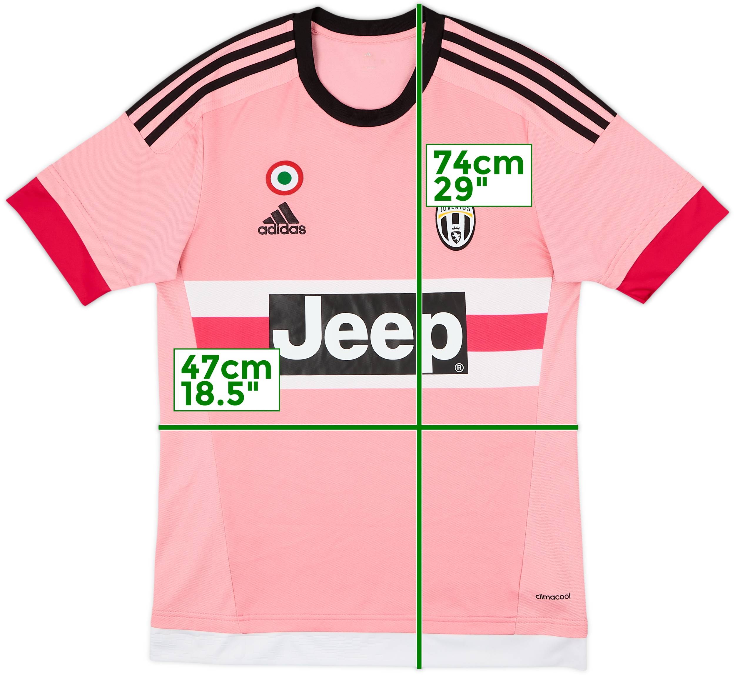 2015-16 Juventus Away Shirt - 8/10 - (S)