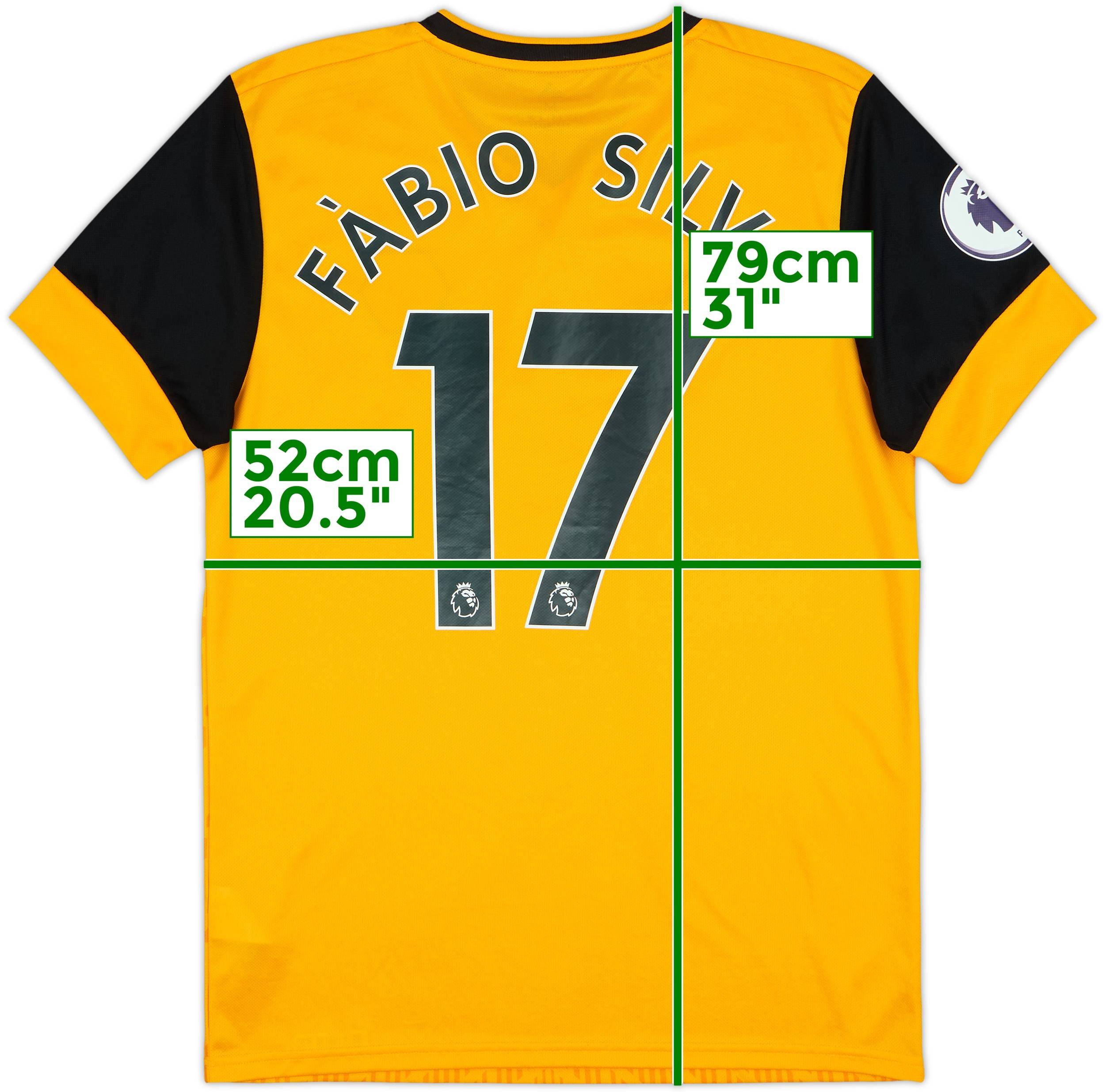 2020-21 Wolves Home Shirt Fabio Silva #17 - 10/10 - (M)