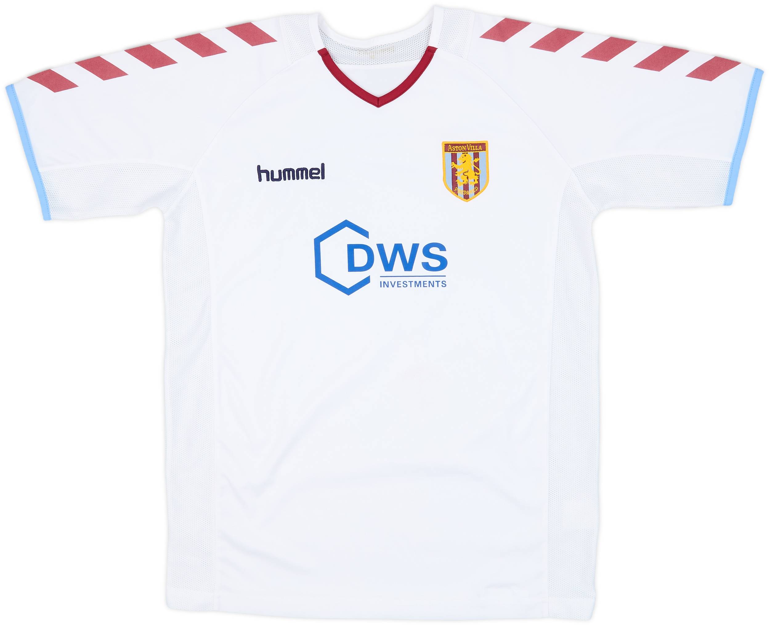 ウェア Hummel Aston Villa FC football shirts 2004-05 Aston Villa Away Shirt - 6/10 - (M)