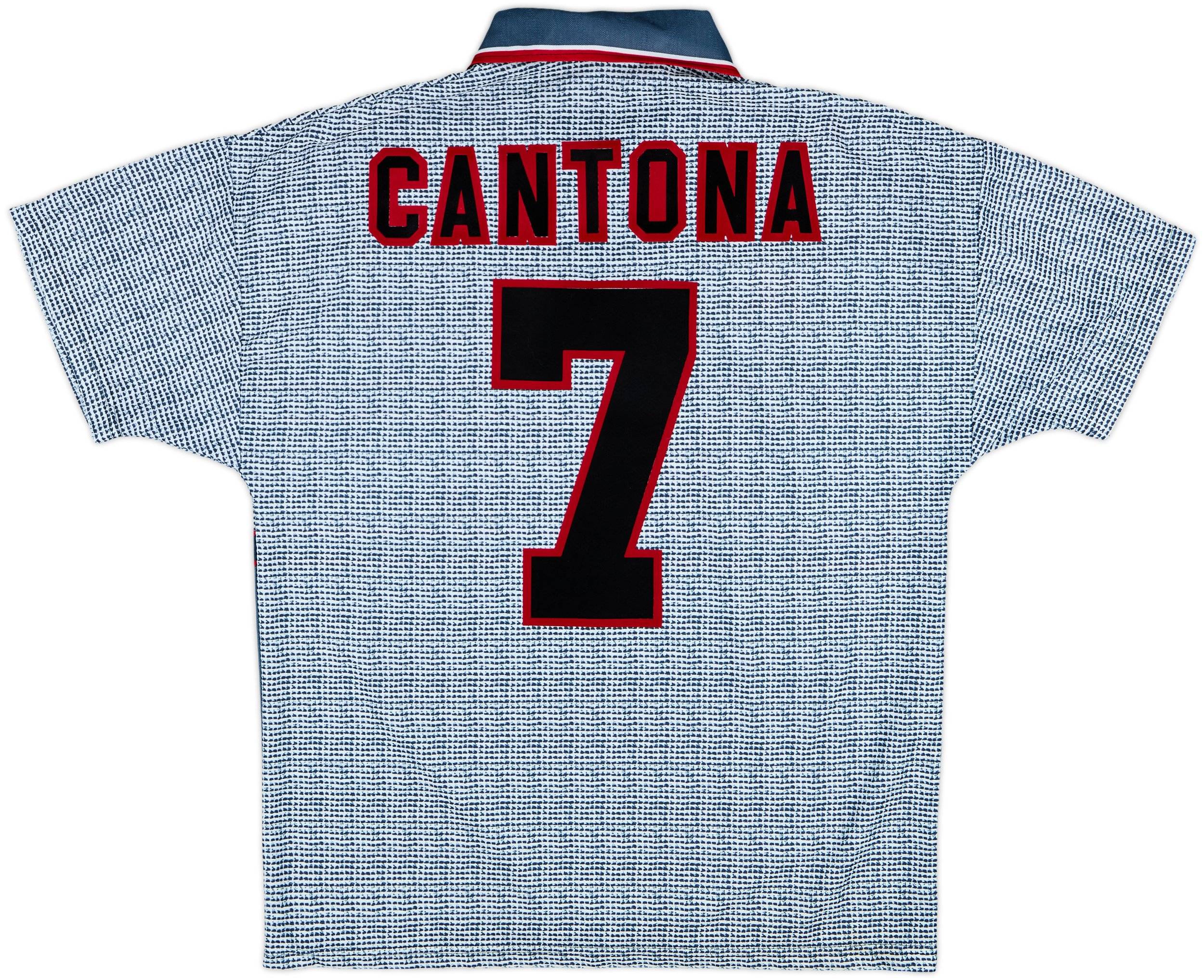1995-96 Manchester United Away Shirt Cantona #7 - 9/10 - (M)