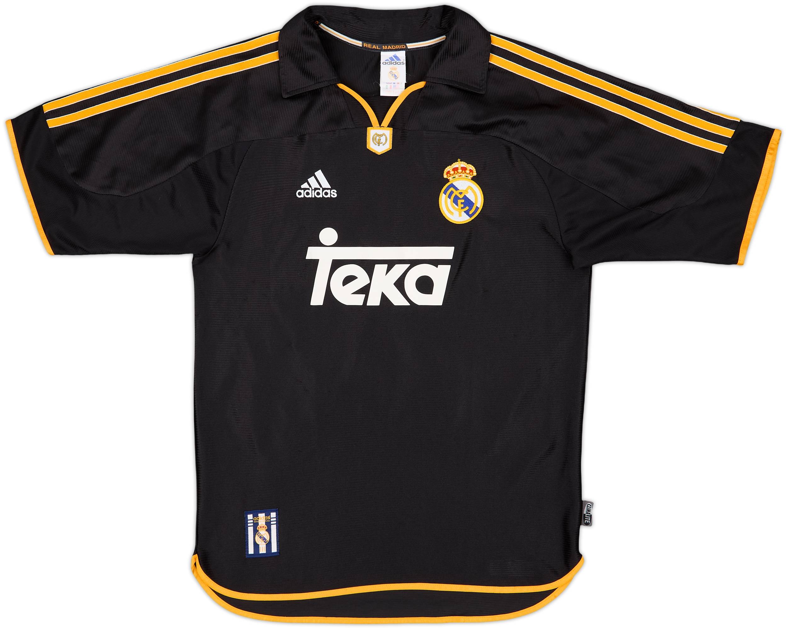 1999-01 Real Madrid Away Shirt Raul #7 - 8/10 - (S)