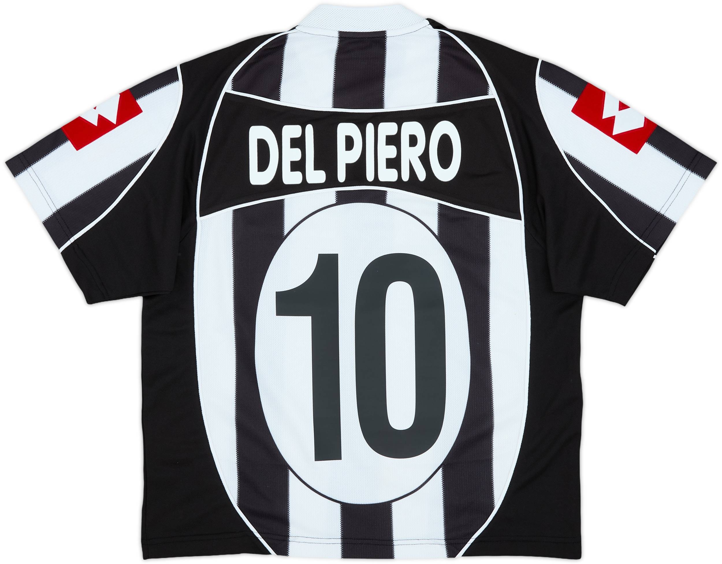 Juventus DEL PIERO 10番シャツ 2008-09 Juventus Home Shirt Del Piero #10 - 6/10 - (M)