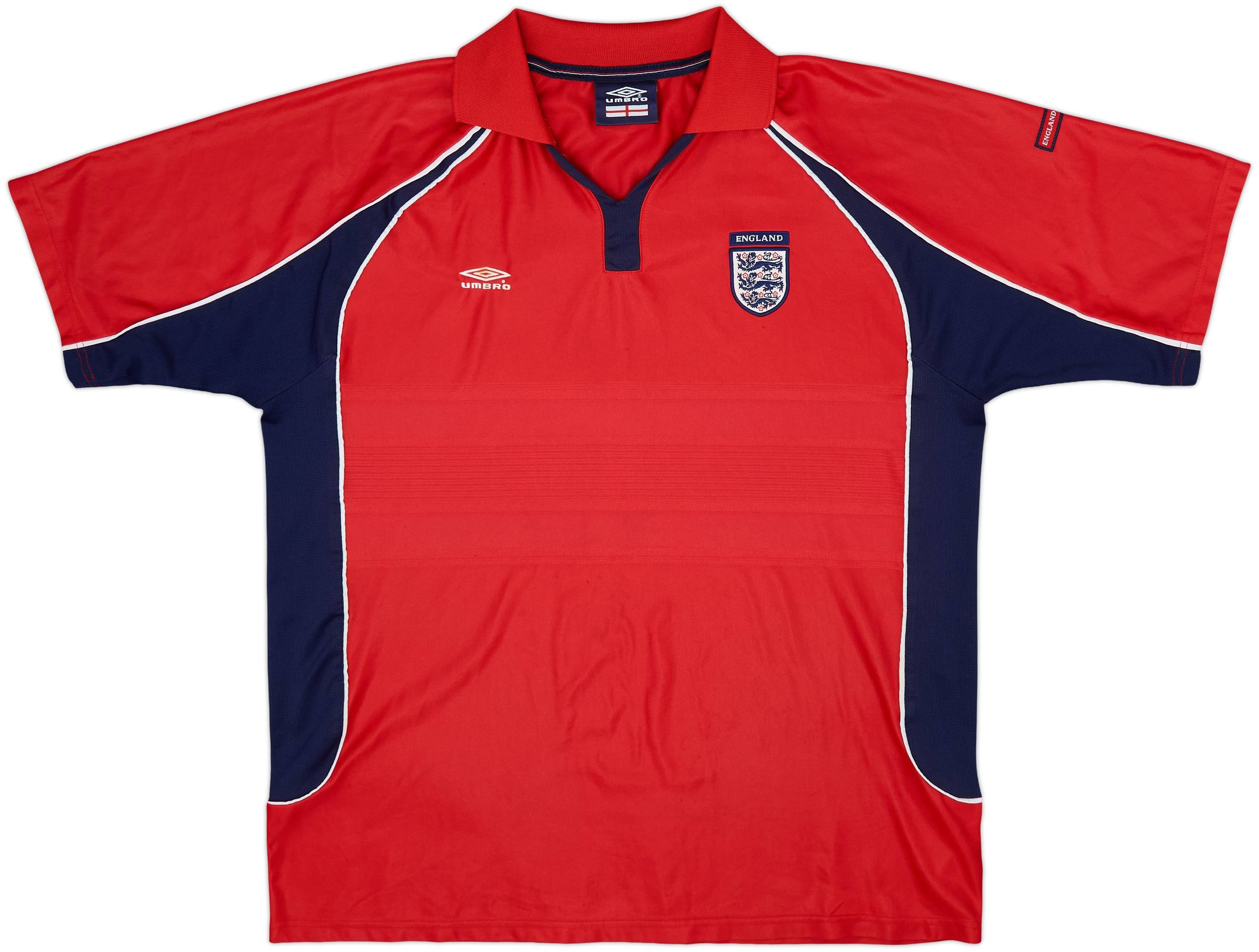 2002-03 England Umbro Training Shirt - 6/10 - (XXL)