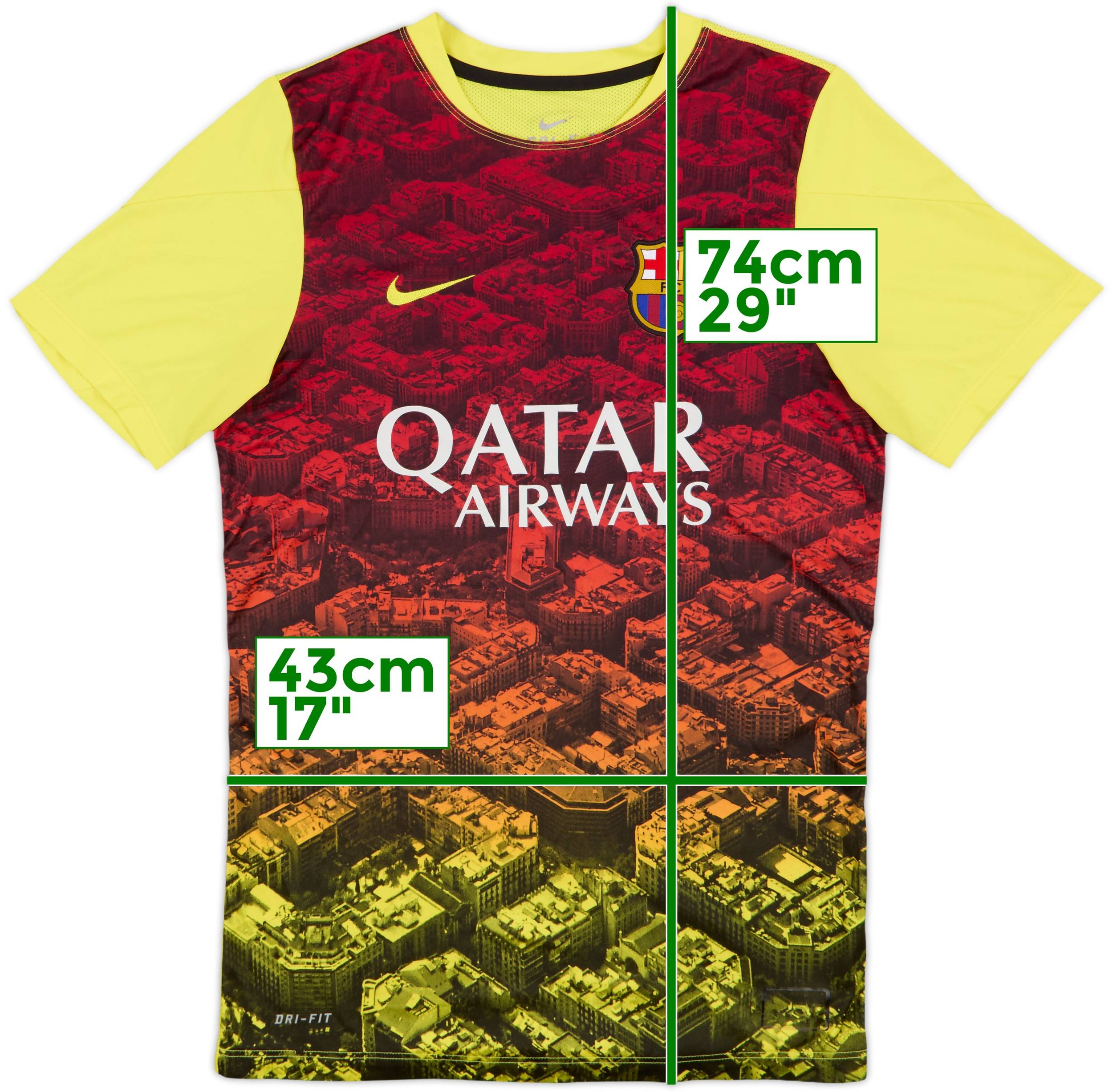 2013-14 Barcelona Nike Training Shirt - 7/10 - (S)