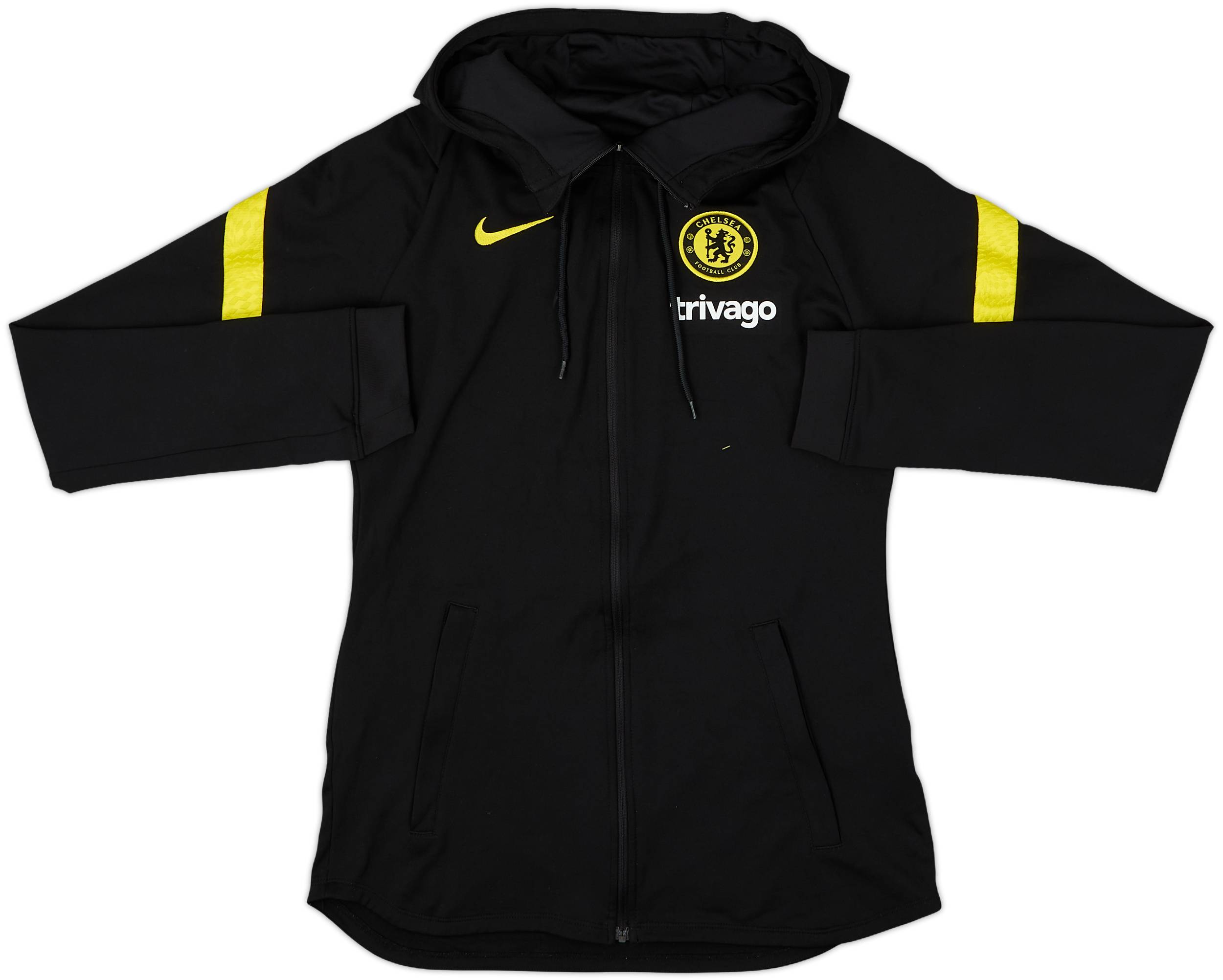 2021-22 Chelsea Nike Hooded Track Jacket - 8/10 - (S)