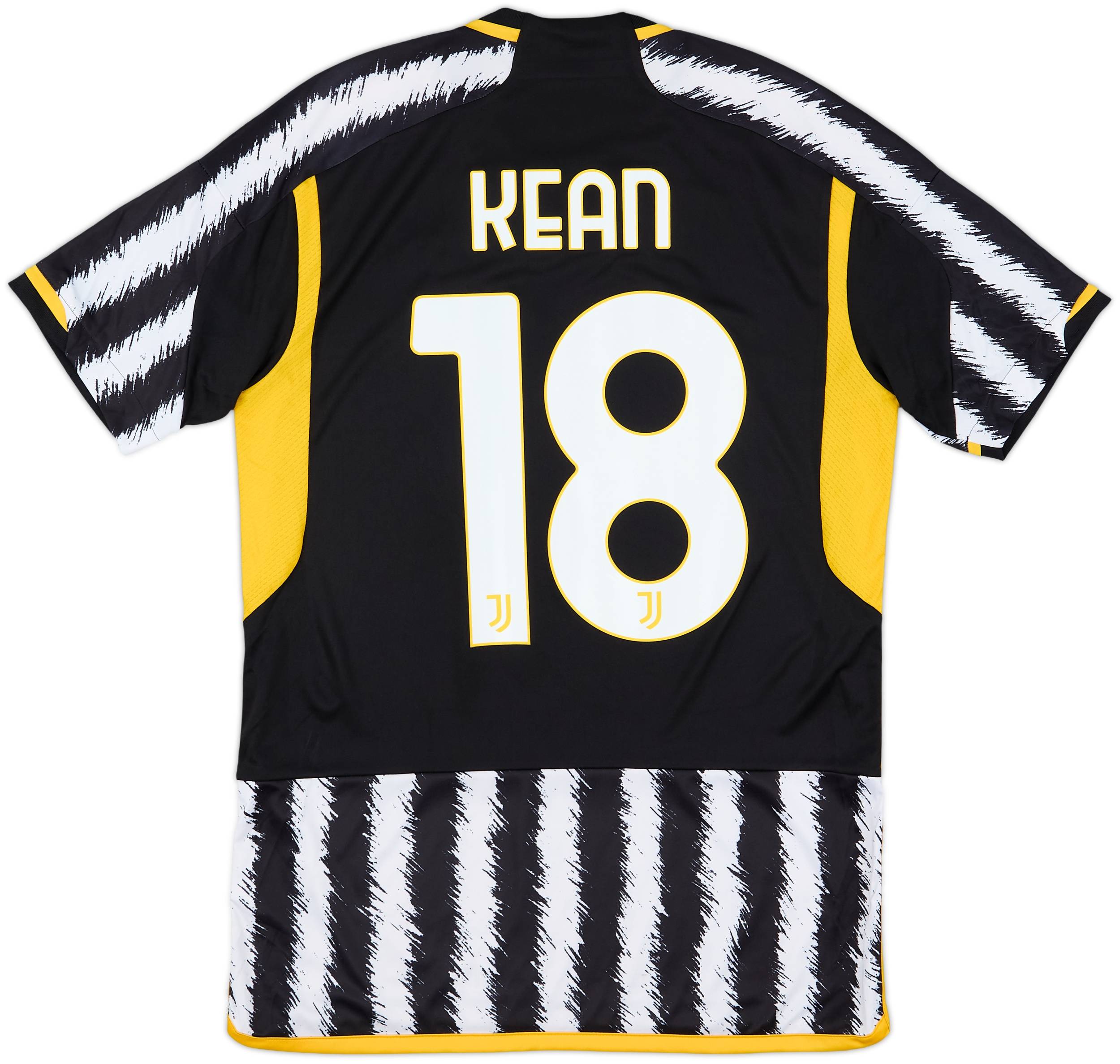 Juventus Moise Kean 18番 シャツ Moise Kean No Fault Juventus Shirt – Strike First LSB