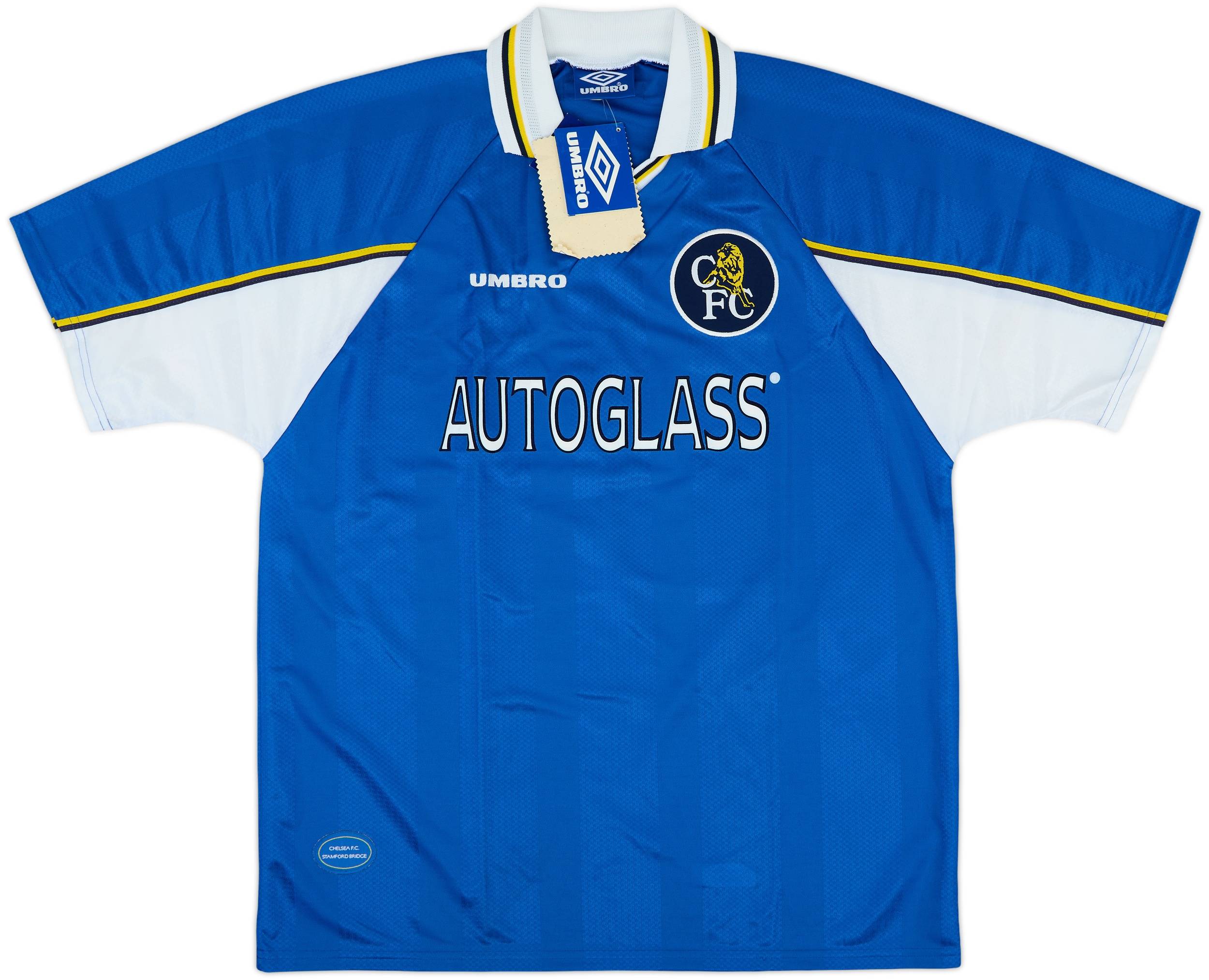 I*G様 【正規品】チェルシー　ZOLA 25 1997-99 Chelsea Home Shirt Zola #25 - 8/10 - (XL)