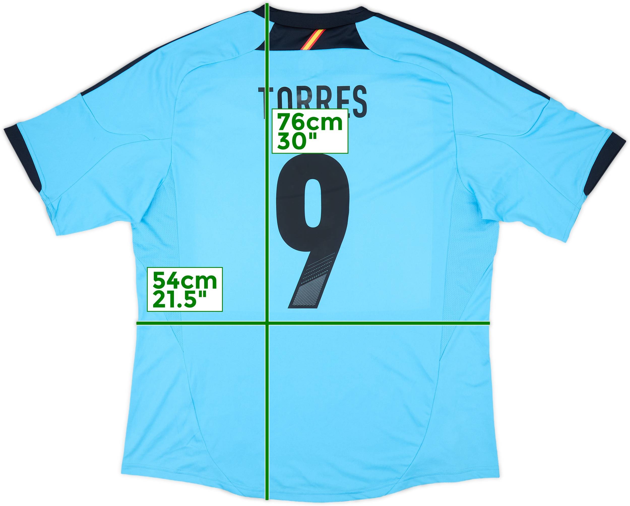 2012-14 Spain Away Shirt Torres #9 (XL)