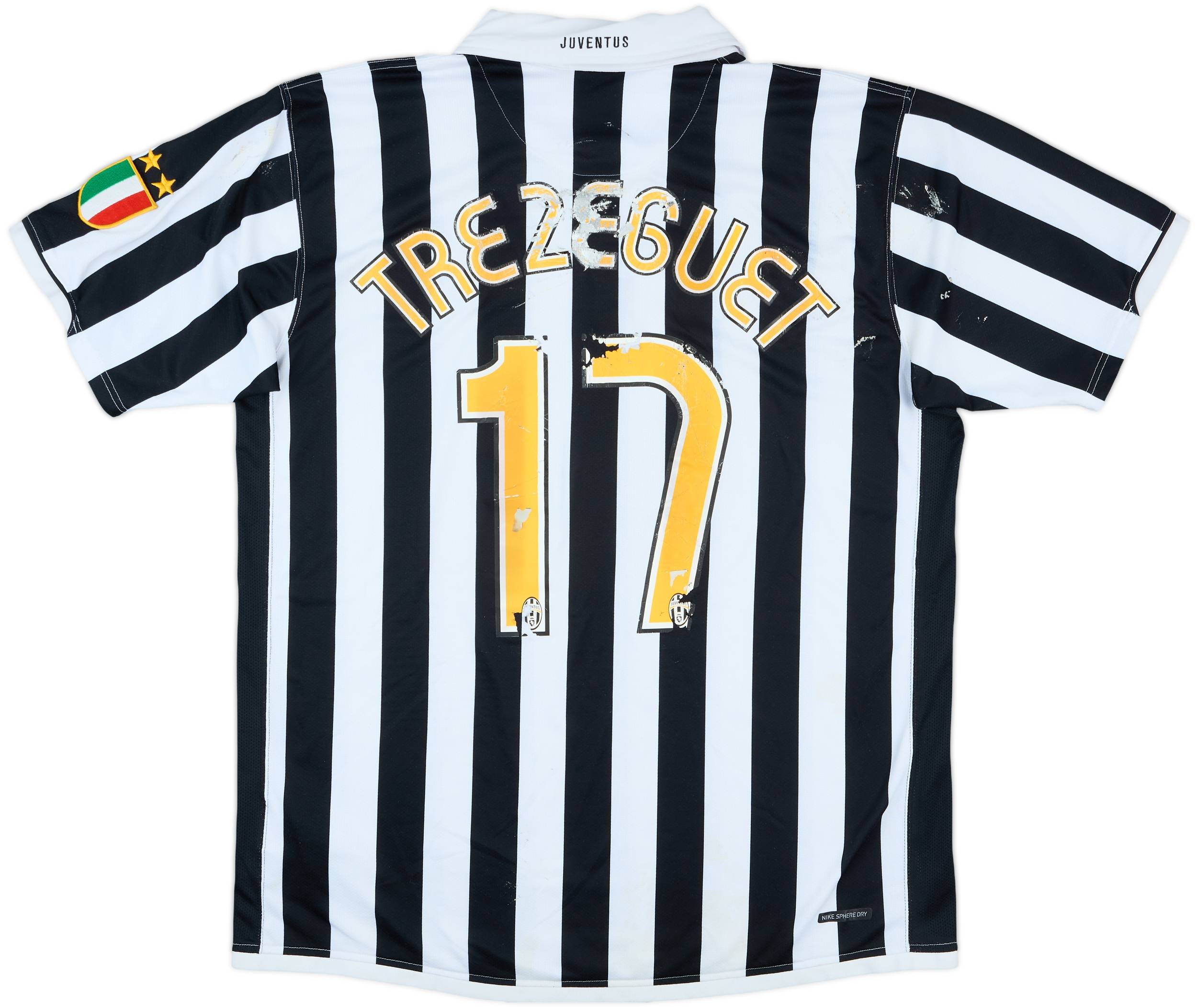 2006-07 Juventus Home Shirt Trezeguet #17 - 4/10 - (XL)
