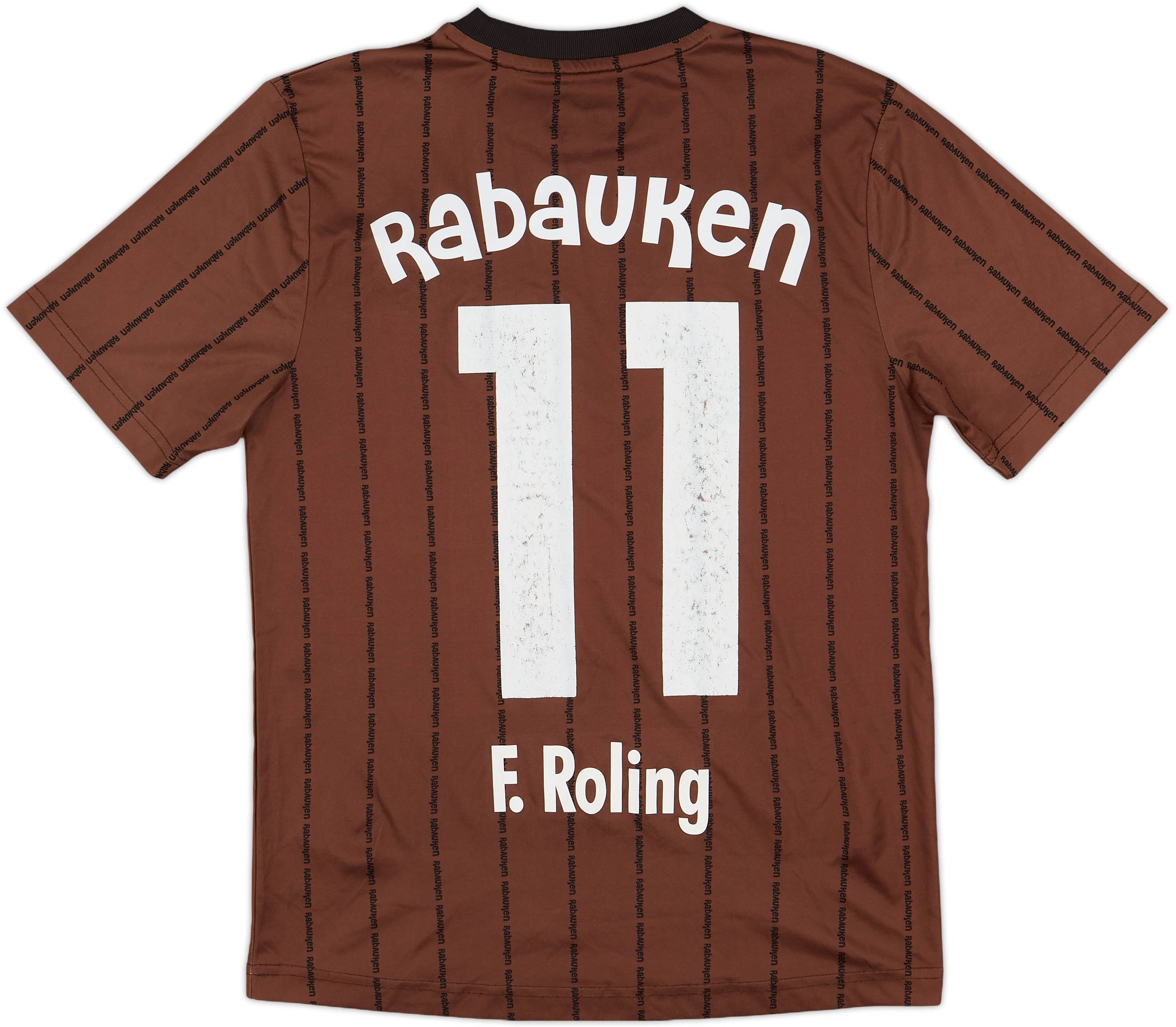 2012-13 St Pauli Basic Home Shirt F.Roling #11 - 9/10 - (L.Boys)