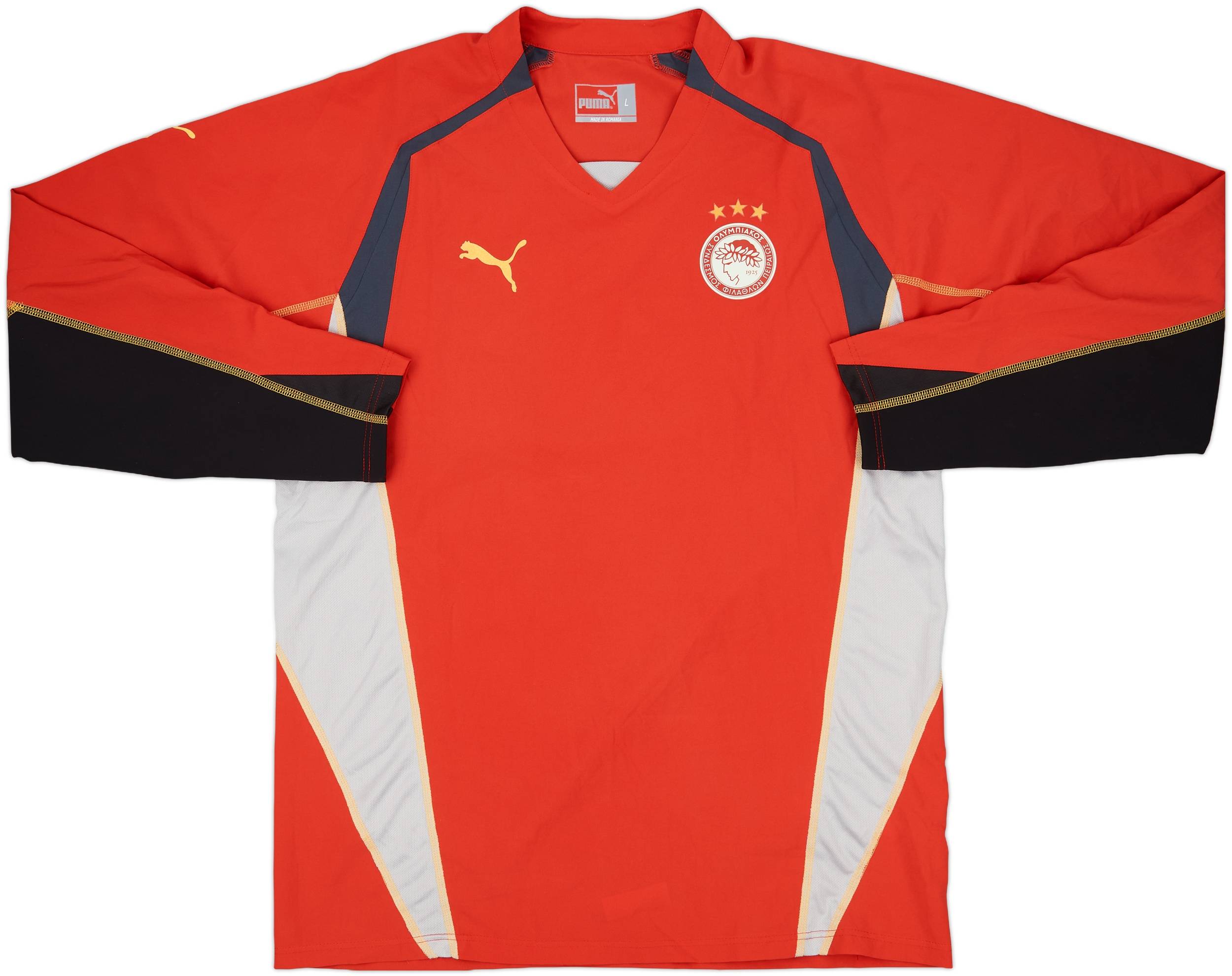 2006-07 Olympiakos GK Shirt - 8/10 - (L)