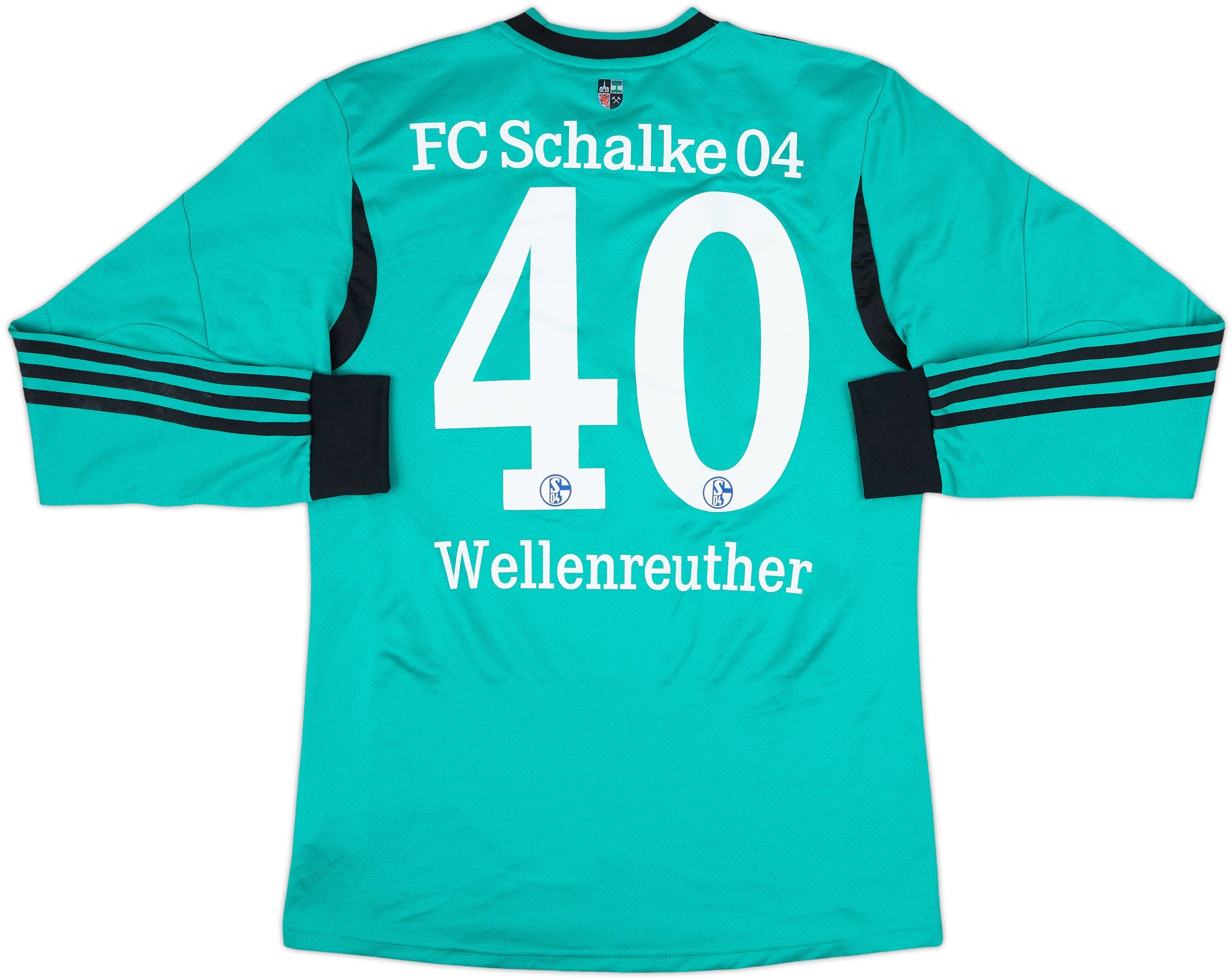 2013-15 Schalke Player Issue Third/GK Shirt Wellenreuther #40 - 7/10 - (L)