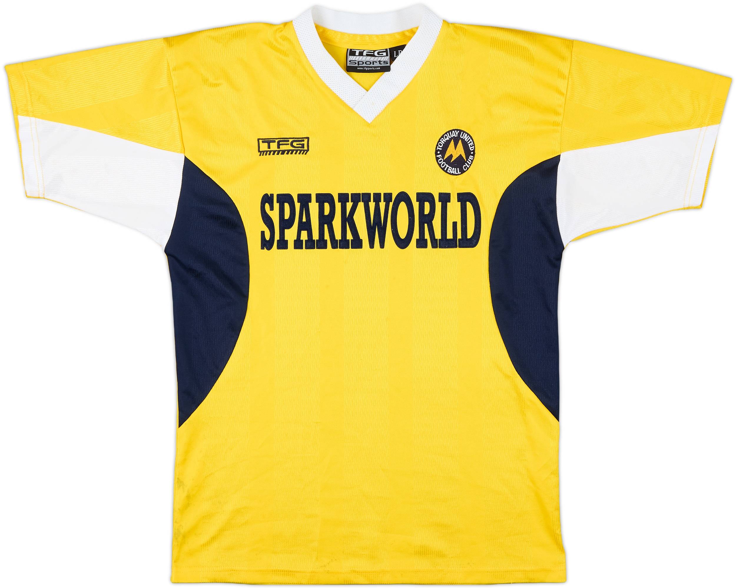 2001-03 Torquay Home Shirt - 4/10 - (L.Boys)