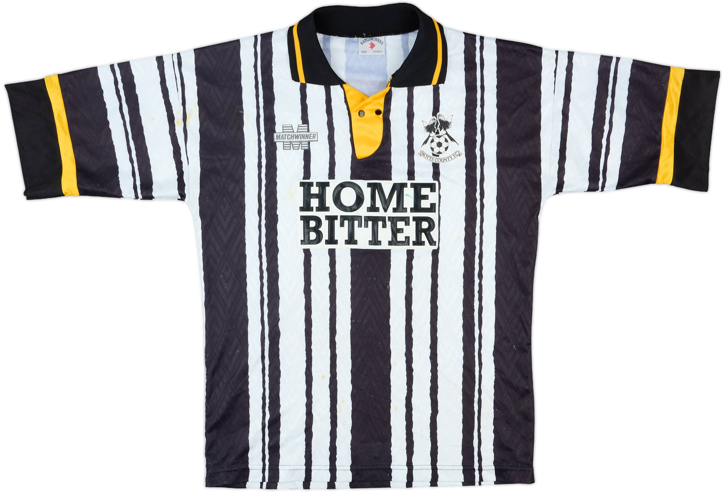 1993-94 Notts County Home Shirt - 5/10 - (M)
