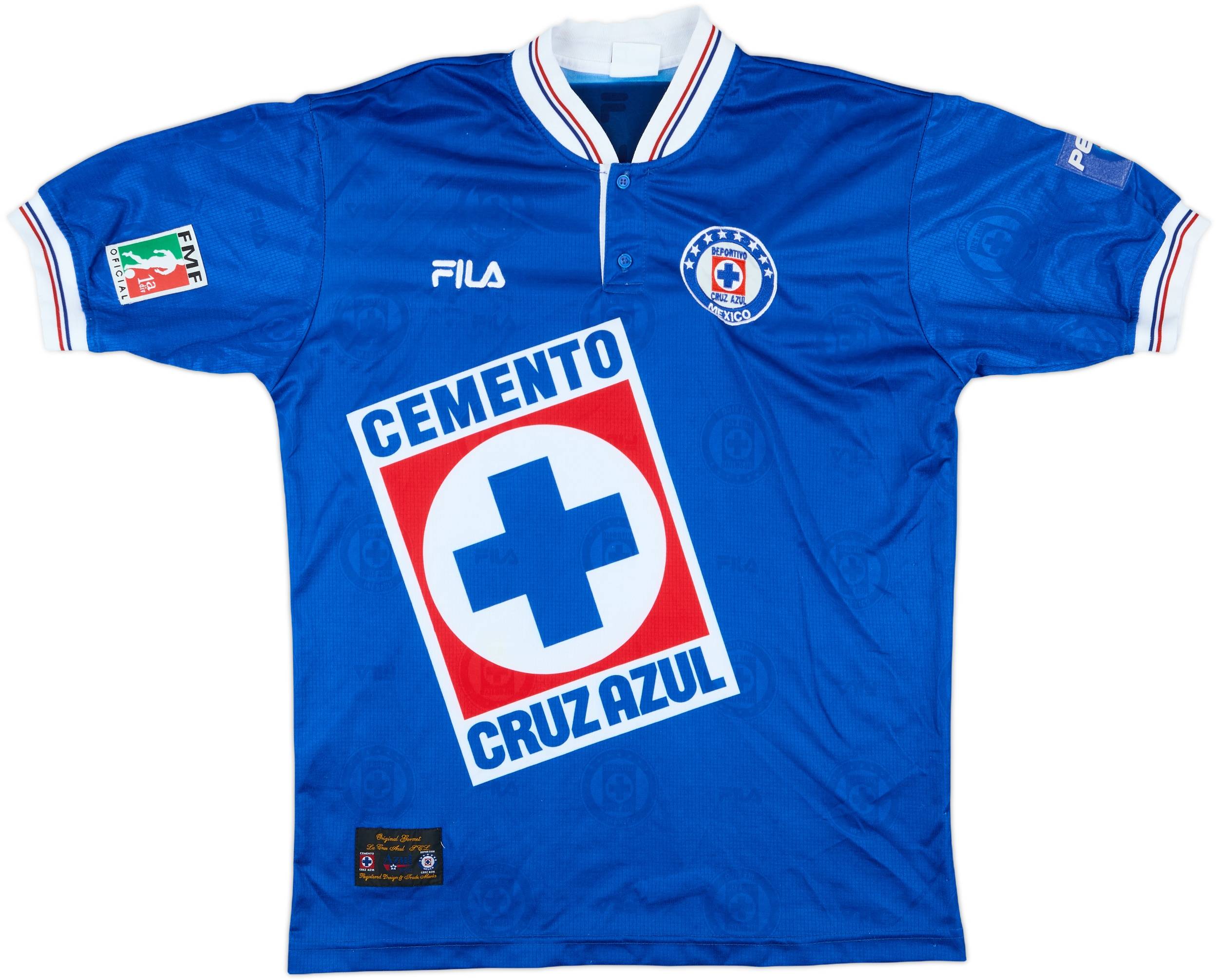 1999-00 Cruz Azul Home Shirt - 9/10 - (XL)