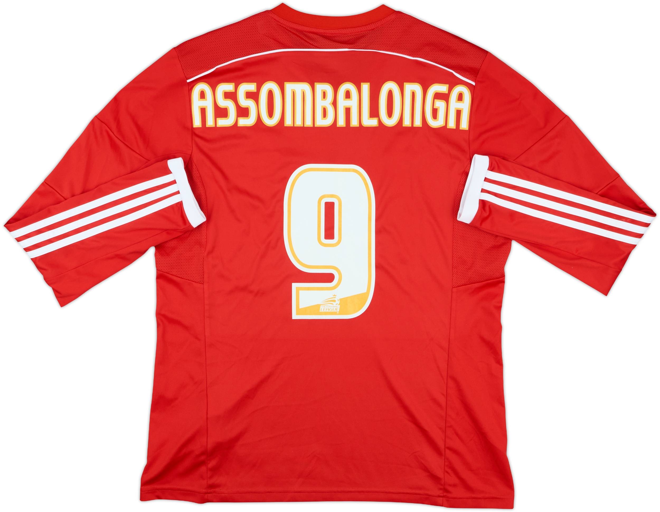 2014-15 Nottingham Forest Home L/S Shirt Assombalonga #9 - 7/10 - (L)