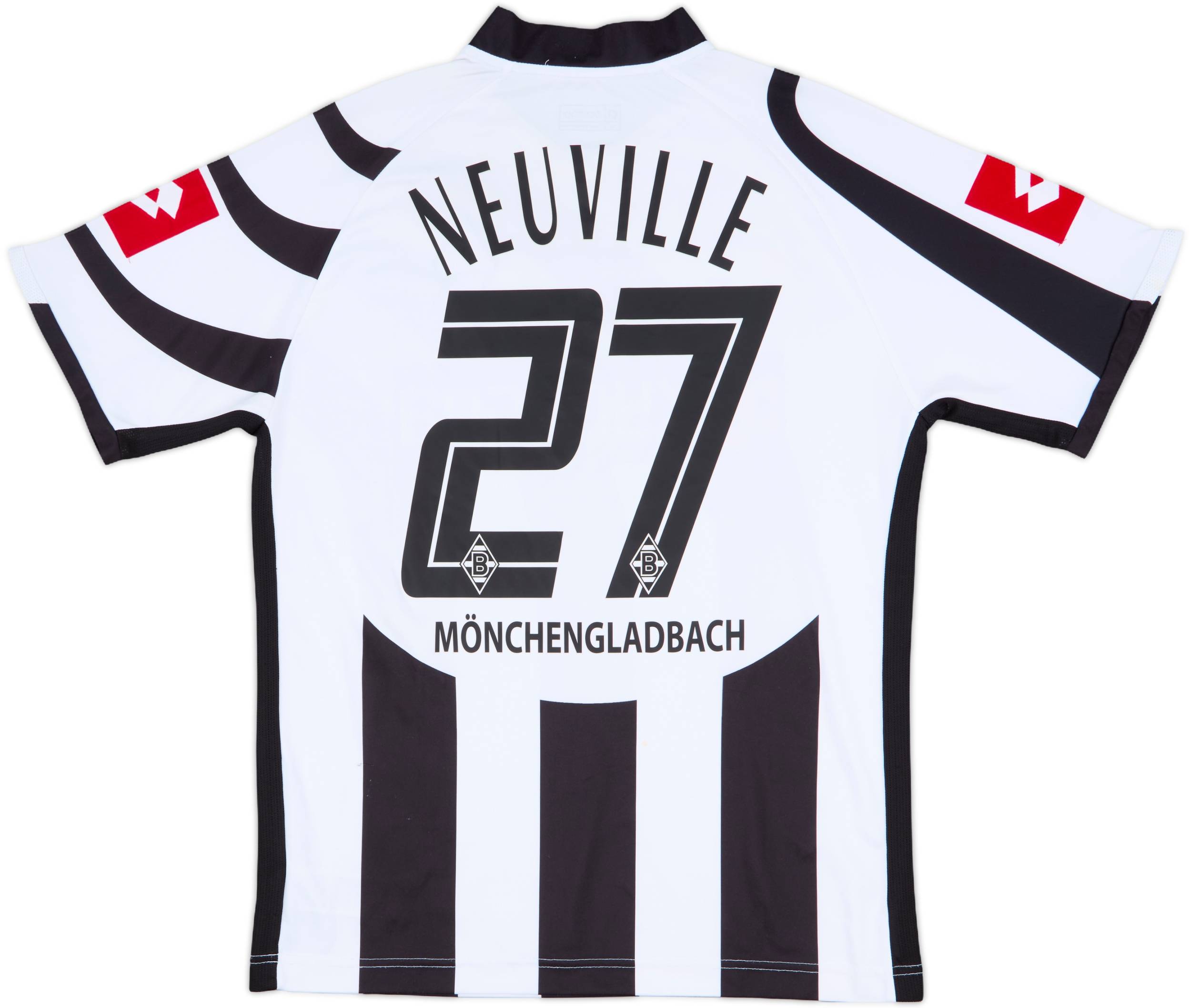 2006-07 Borussia Monchengladbach Home Shirt Neuville #27 - 9/10 - (XL)