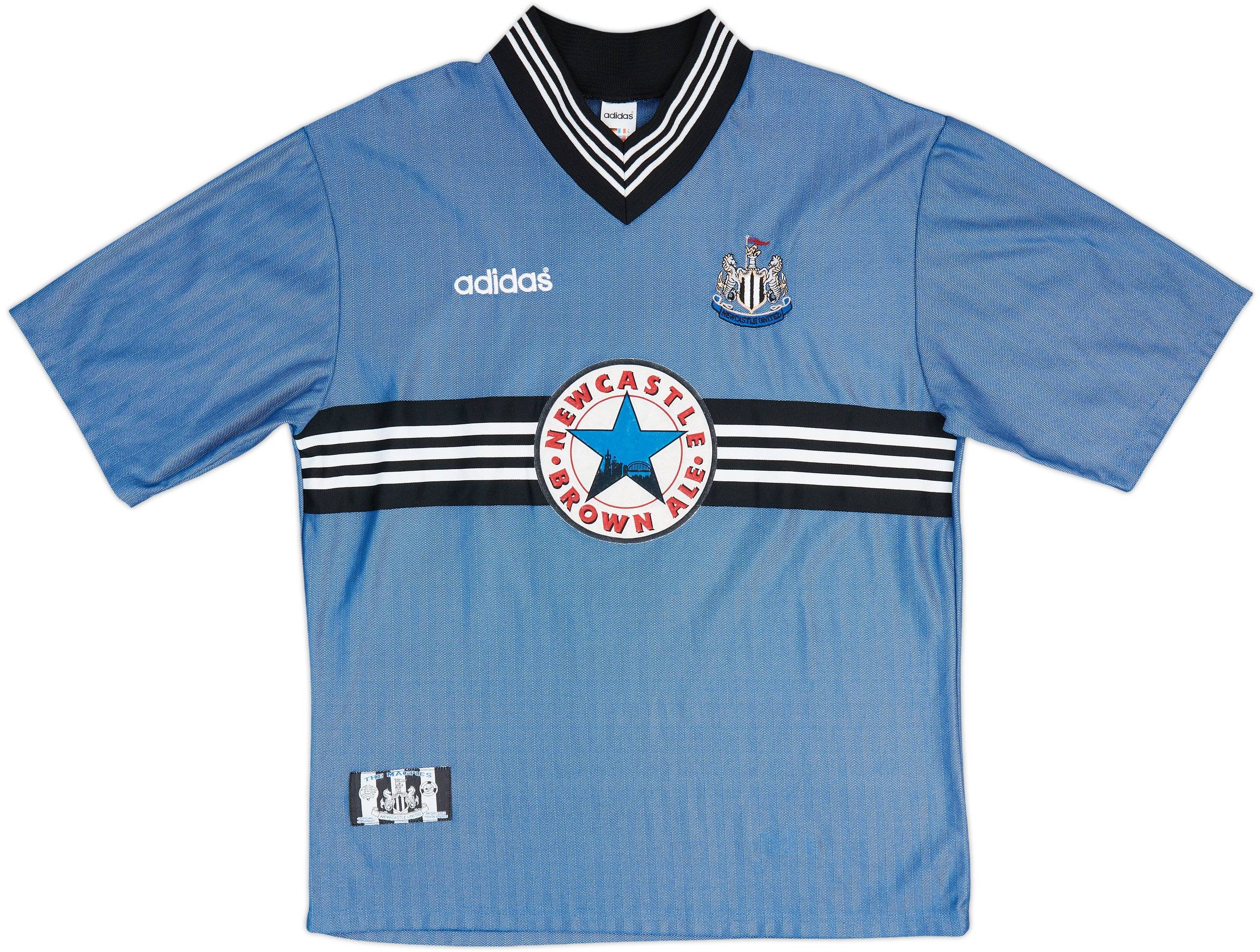 1996-97 Newcastle Away Shirt #9 - 8/10 - (XL)