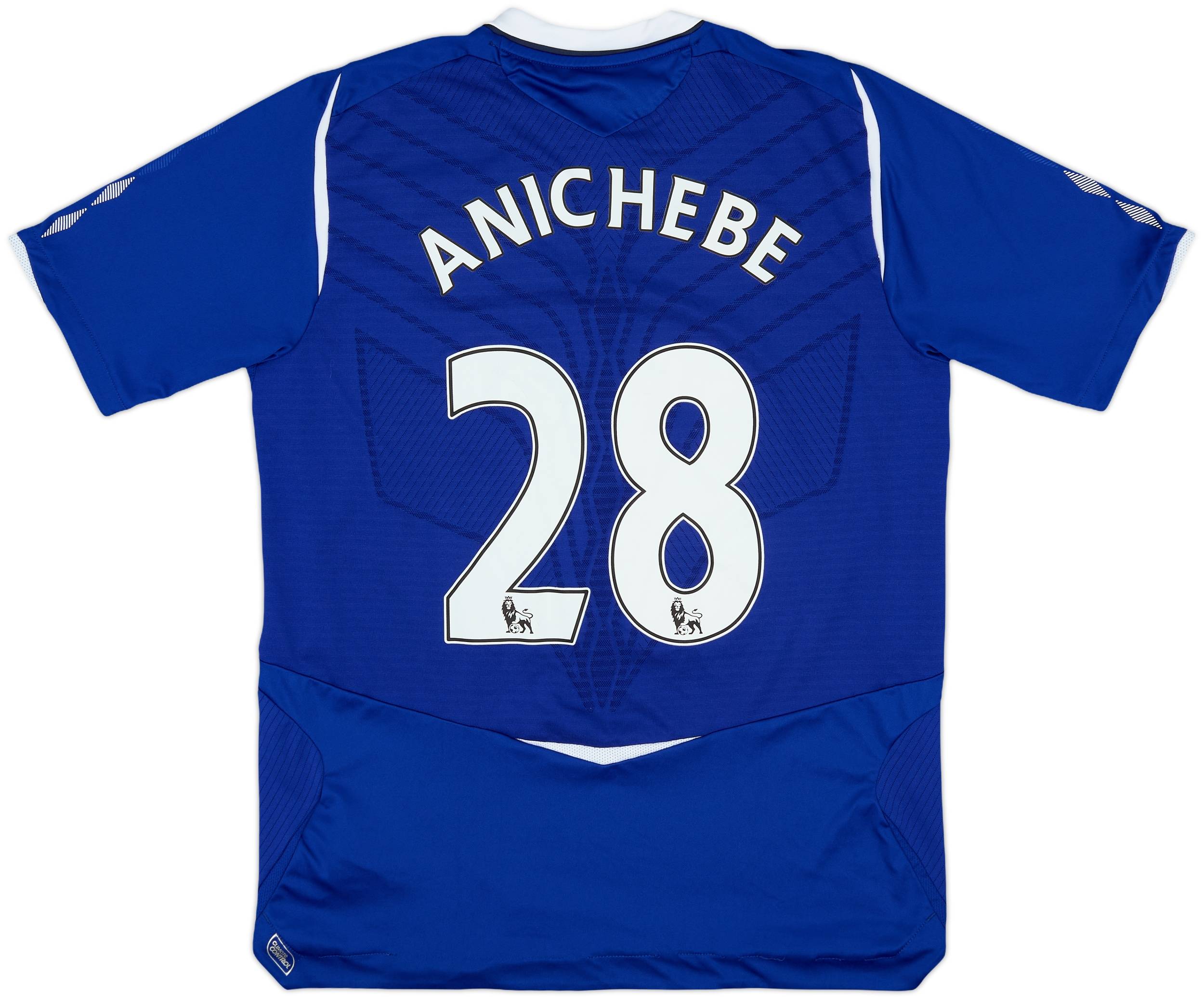 UMBRO　Everton　08-09　ホームユニフォーム　エヴァートンFC　青 2008/09 Pienaar #20 Everton Vintage Umbro Home Football