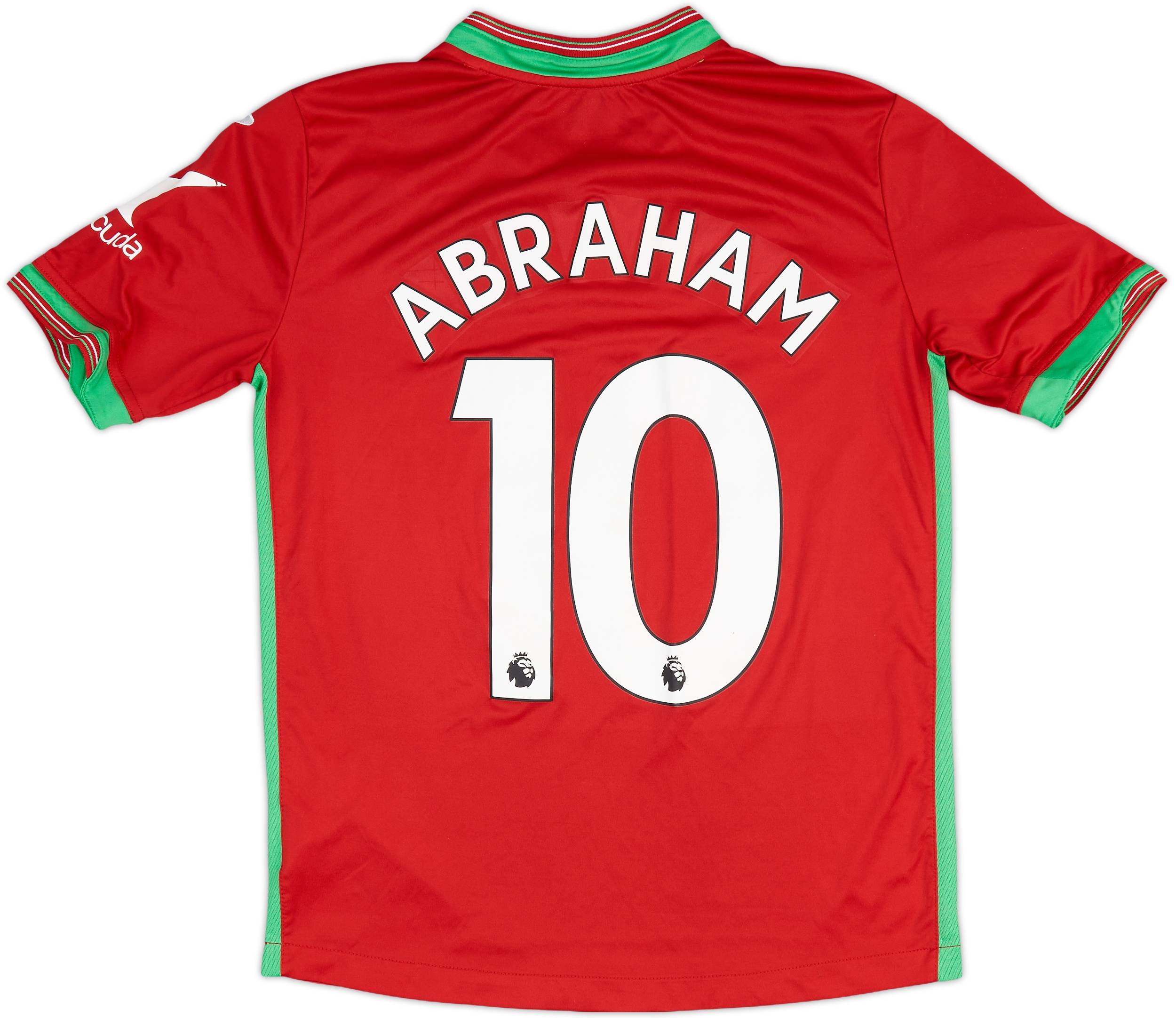 2017-18 Swansea Away Shirt Abraham #10 - 7/10 - (L.Boys)