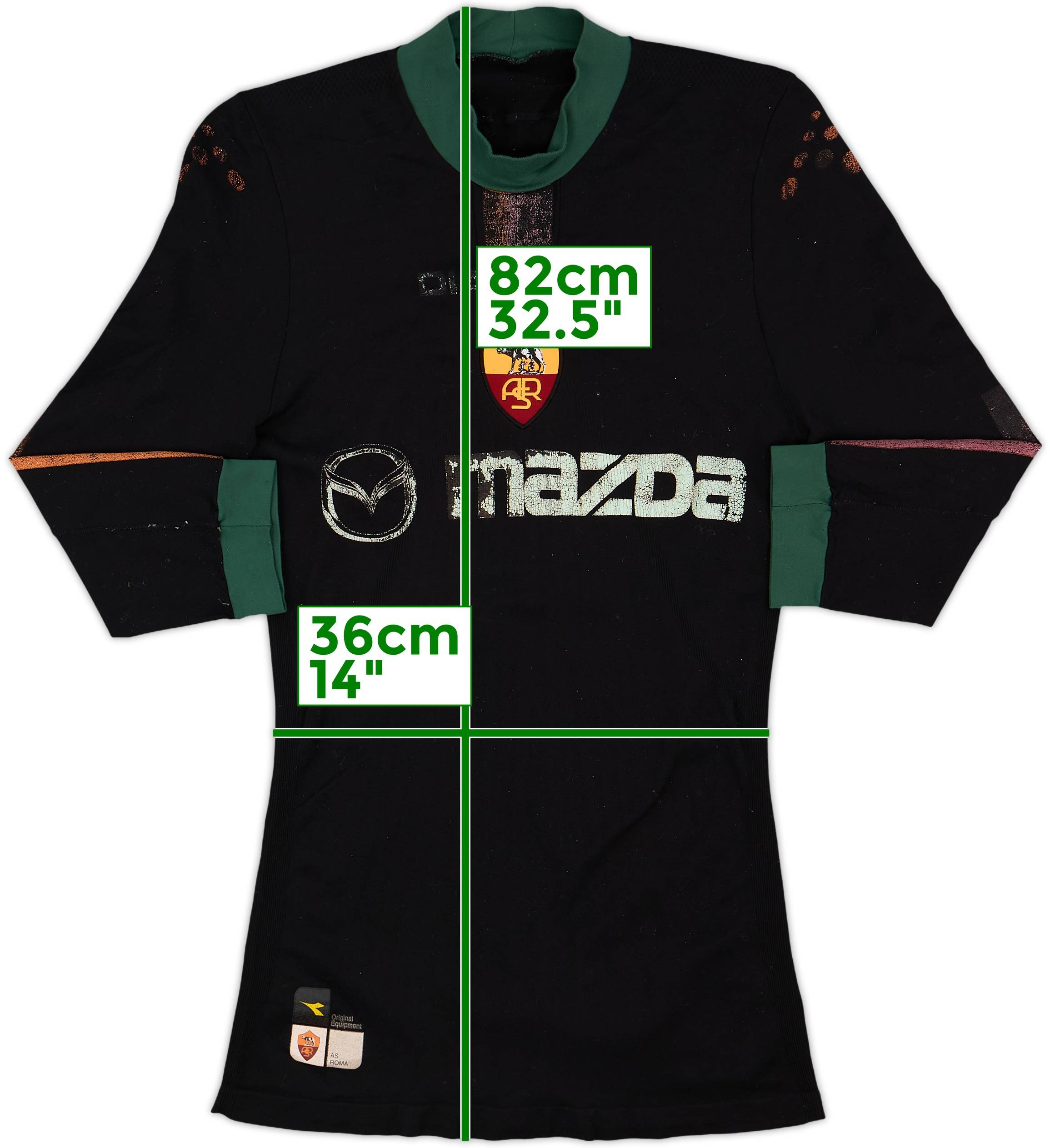 2004-05 Roma CL Home Shirt - 4/10 - (S)