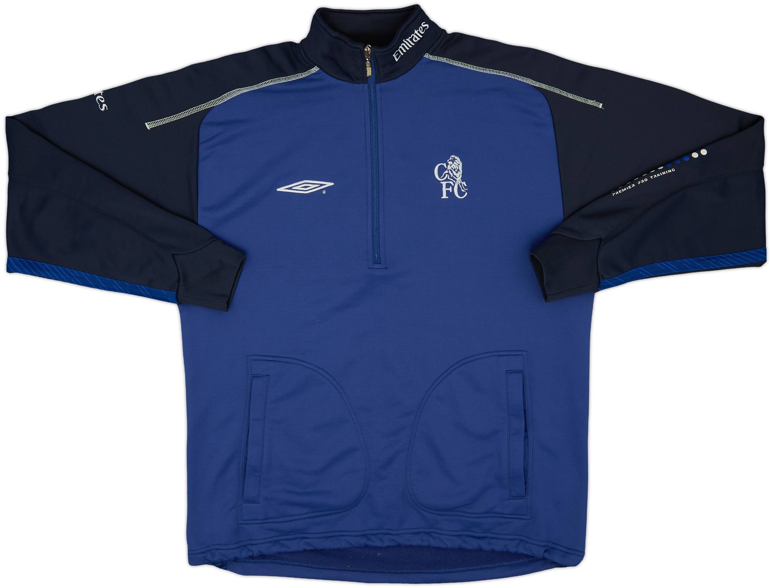 2004-05 Chelsea Umbro 1/4 Zip Training Top - 7/10 - (XL)