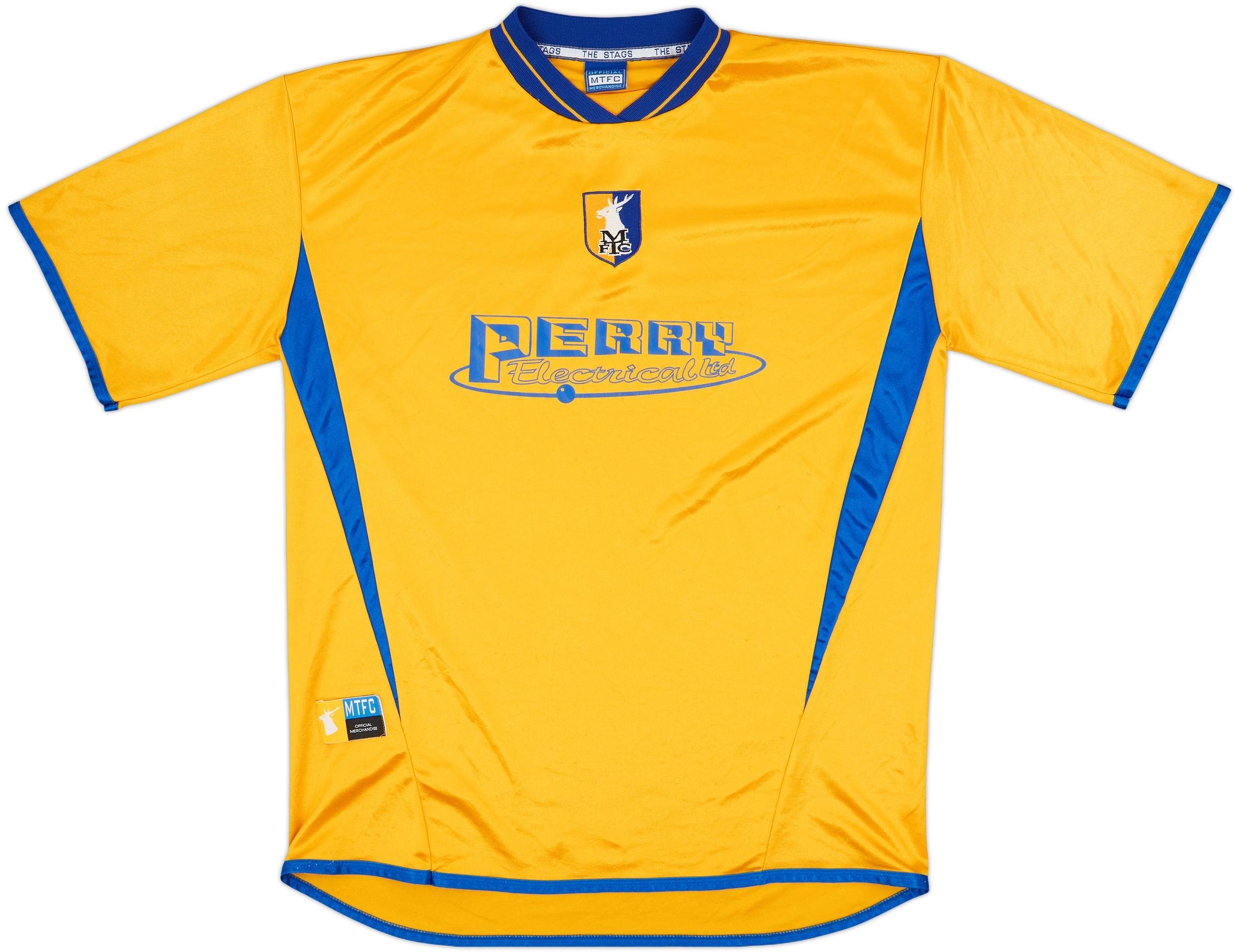 2003-04 Mansfield Town Home Shirt - 8/10 - (L)