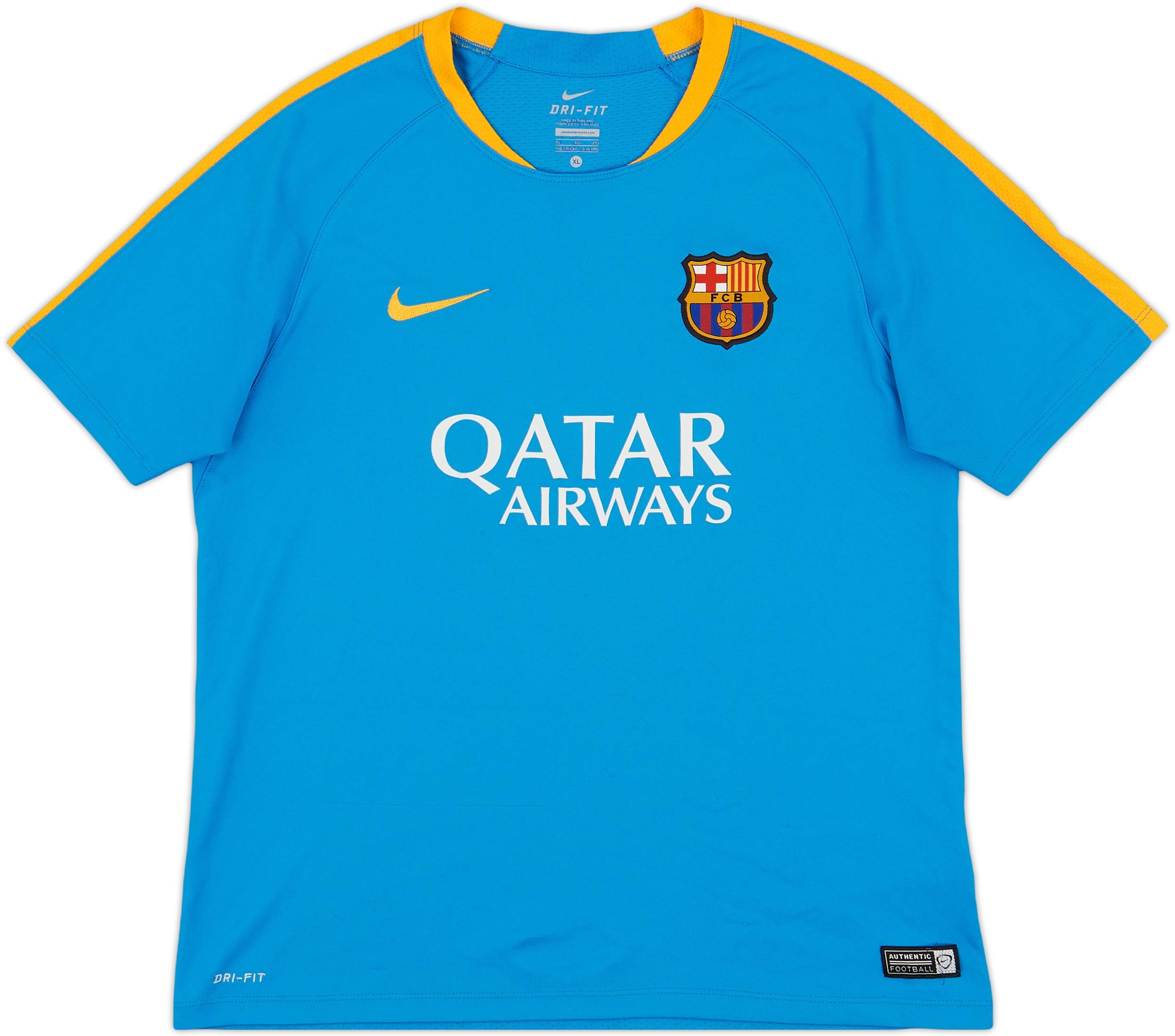 2015-16 Barcelona Nike Training Shirt - 6/10 - (XL.Boys)