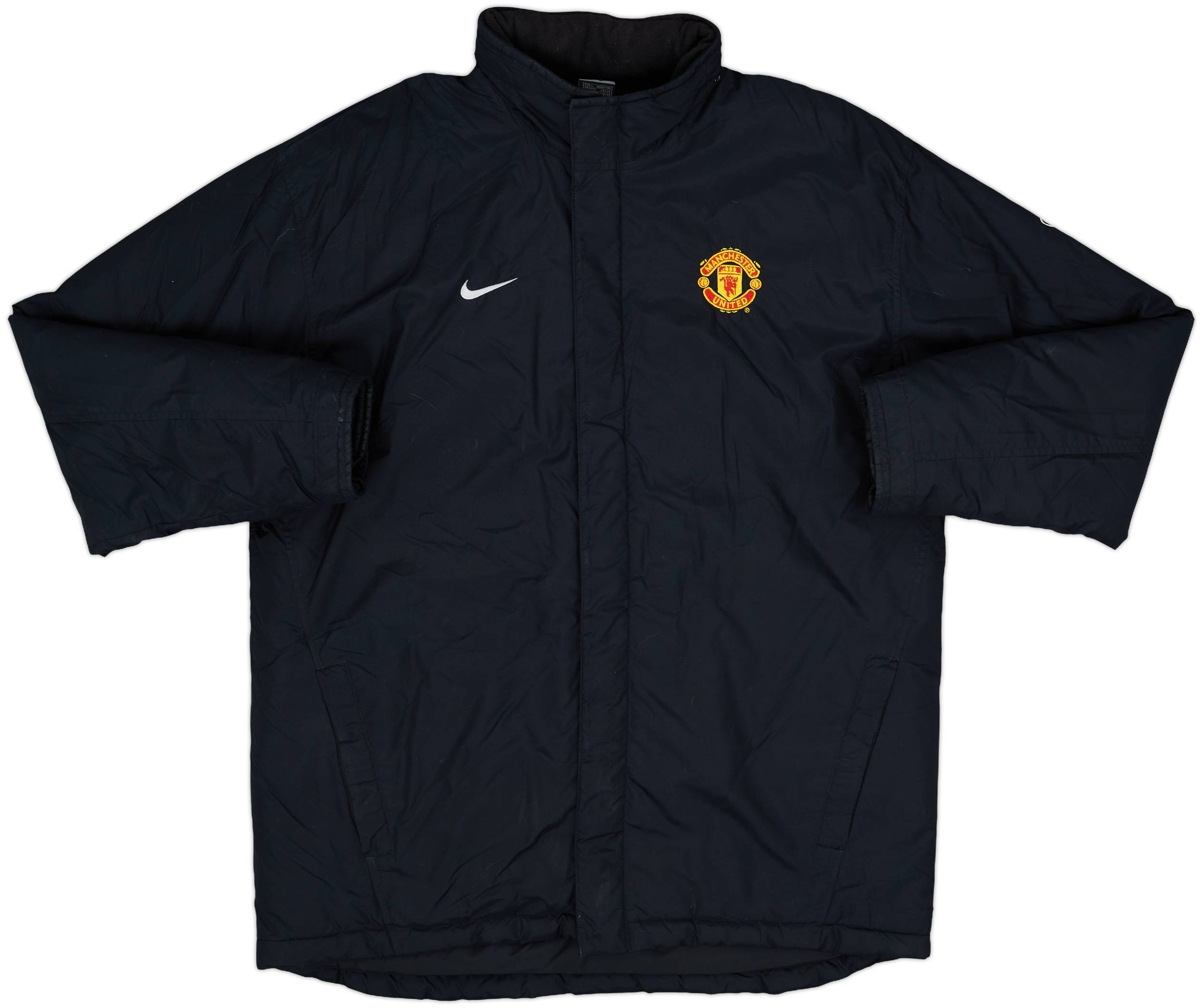 2003-04 Manchester United Nike Padded Bench Coat - 8/10 - (L)