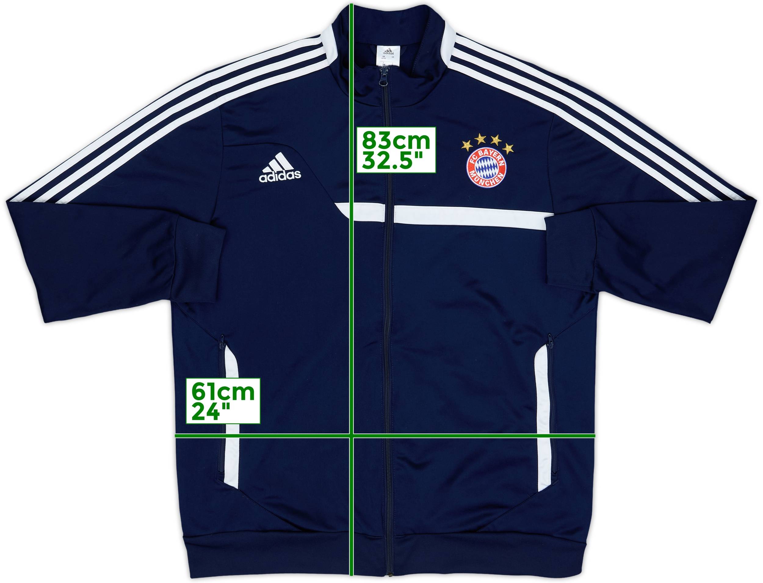 2013-14 Bayern Munich adidas Track Jacket - 8/10 - (XL)