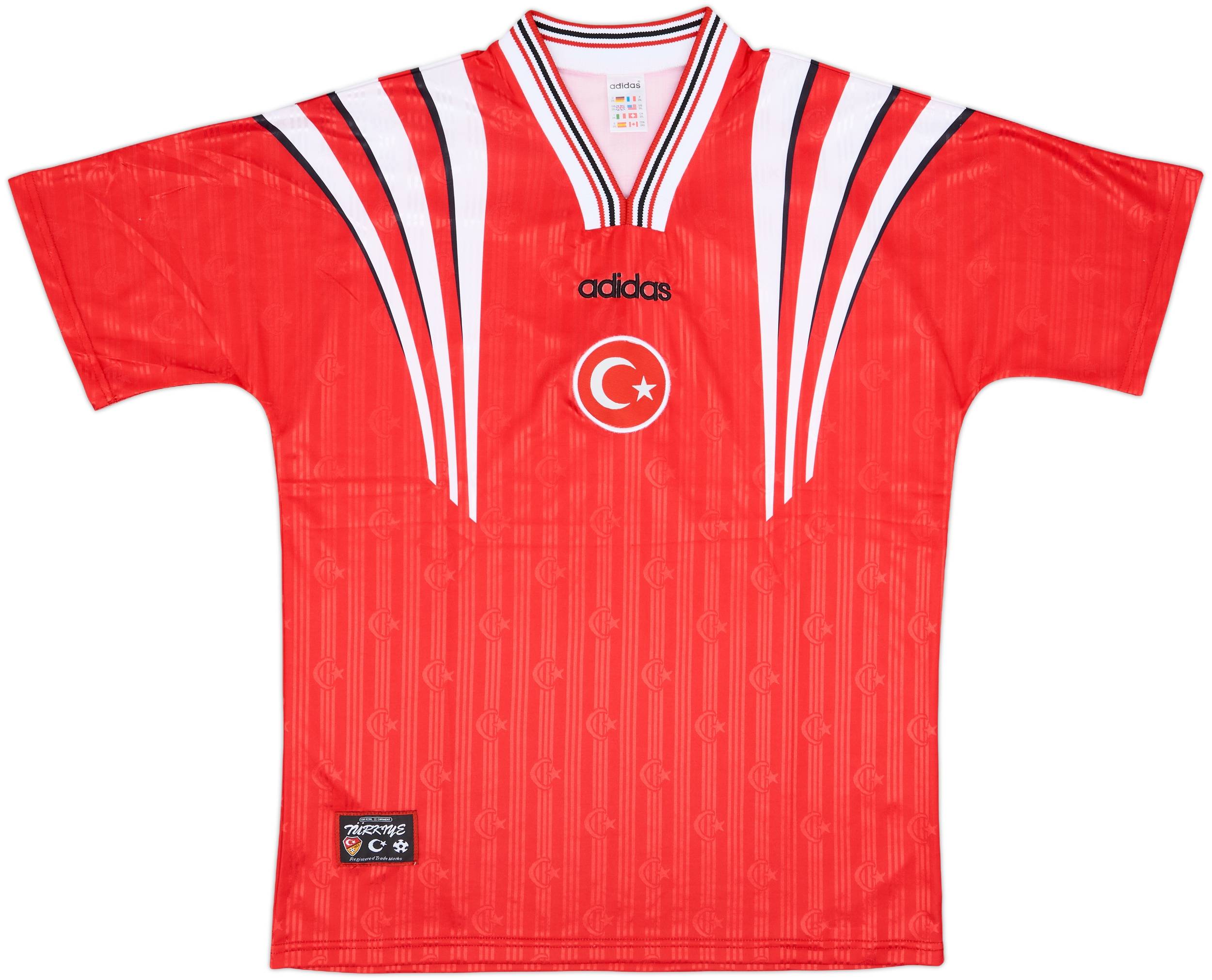 1996-97 Turkey Home Shirt - 9/10 - (XXL)