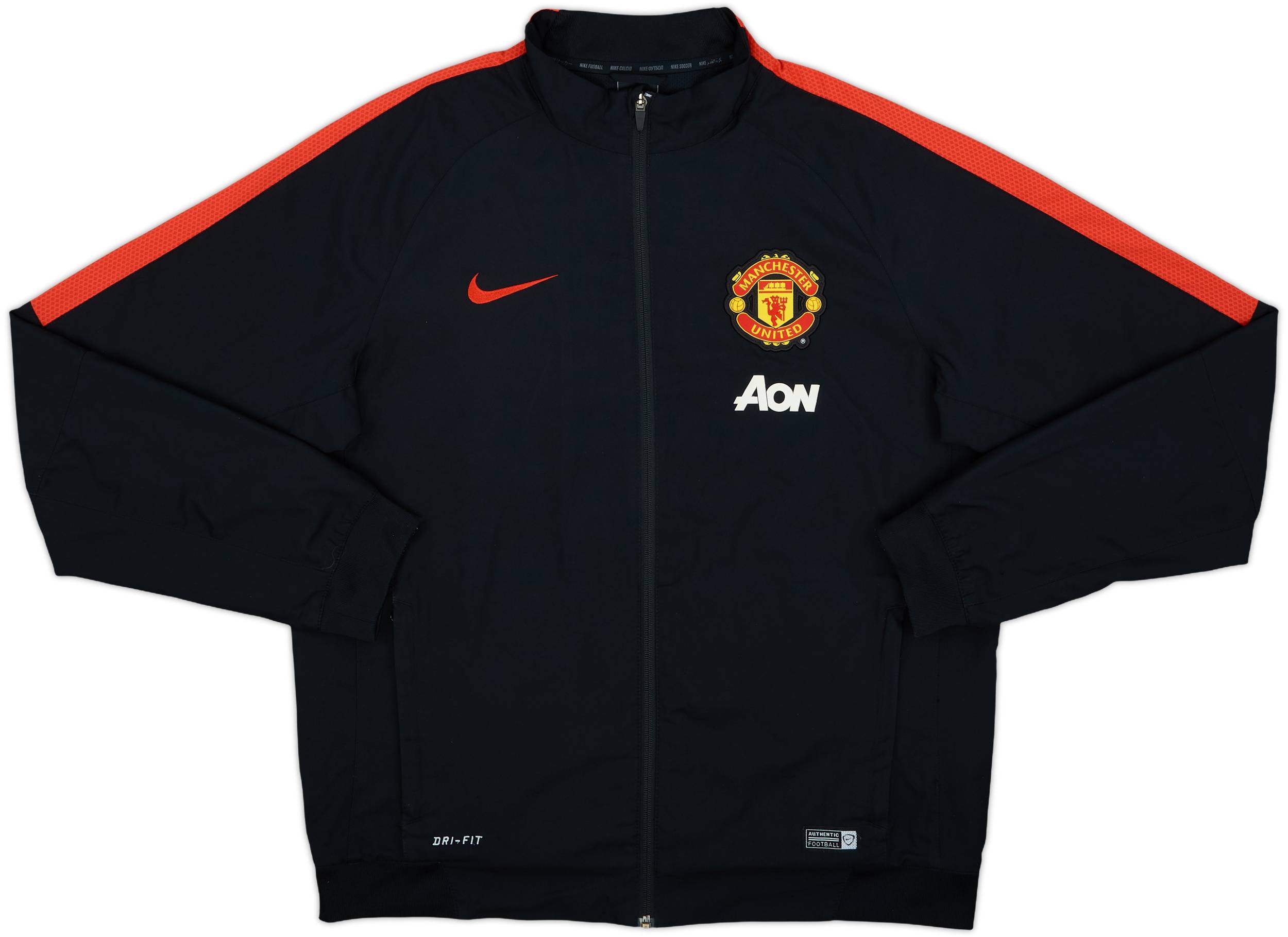 2014-15 Manchester United Nike Track Jacket - 8/10 - (L)