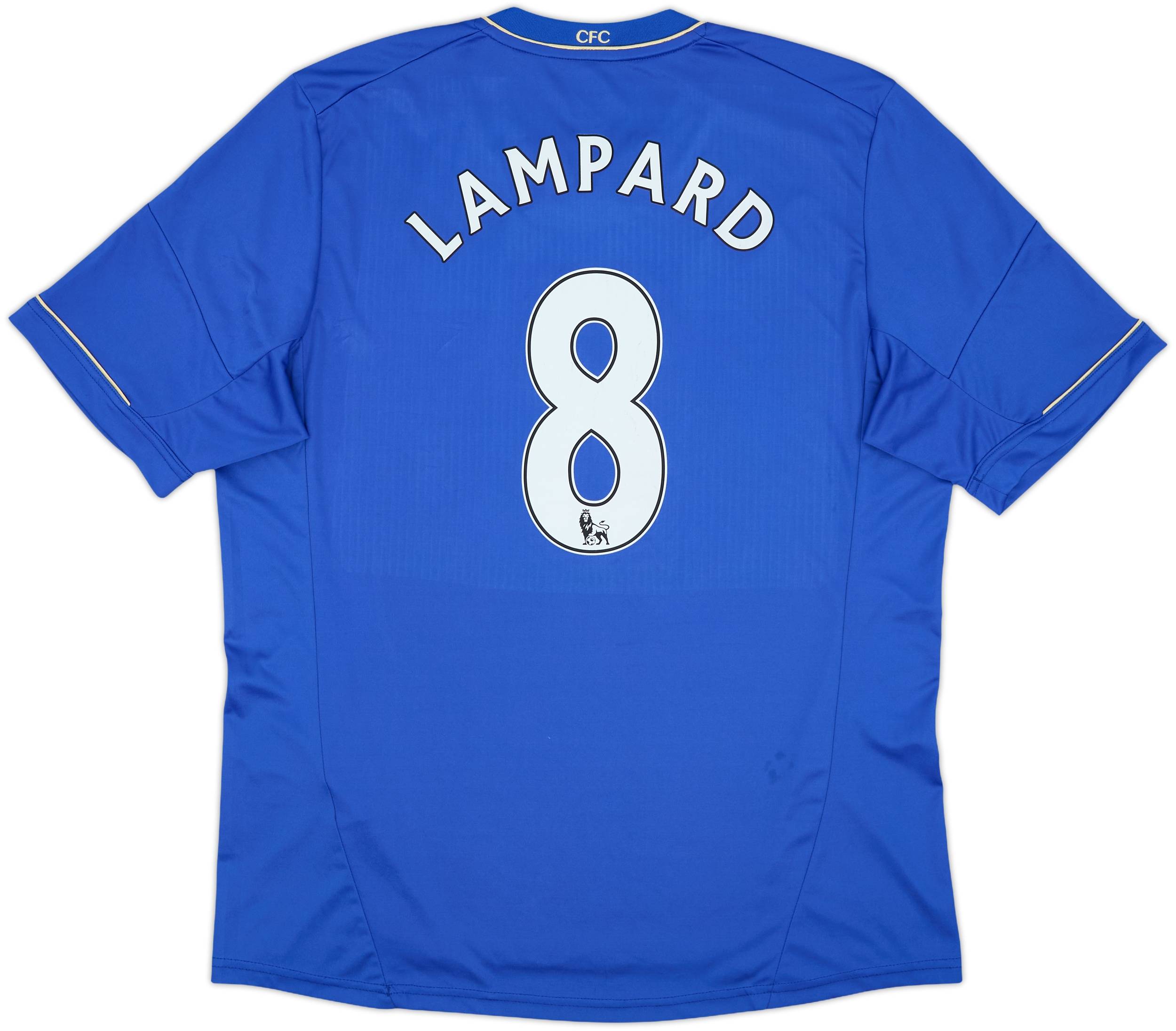 2012-13 Chelsea Home Shirt Lampard #8 - 6/10 - (XL)