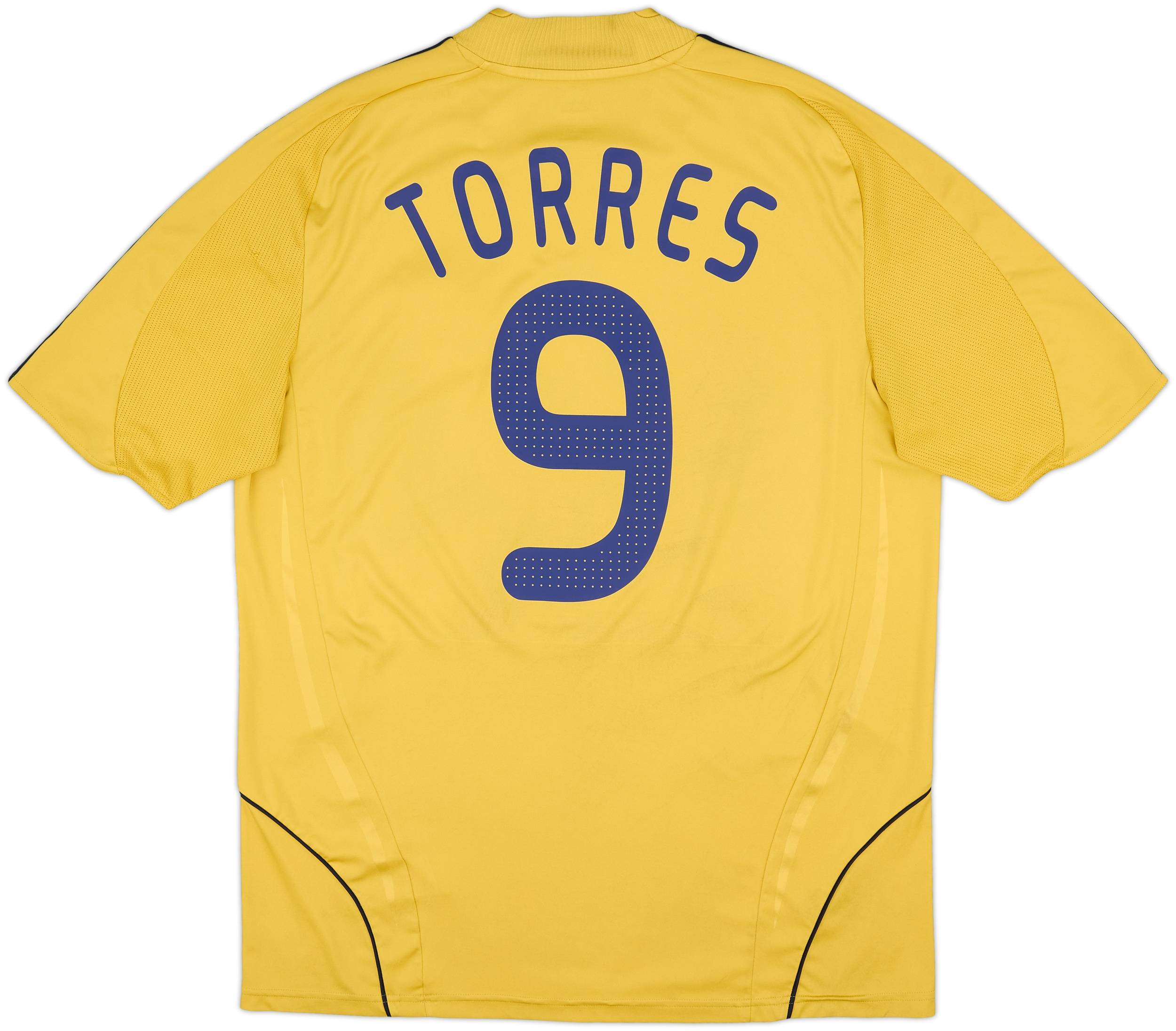 2008-10 Spain Away Shirt Torres #9 - 6/10 - (L)